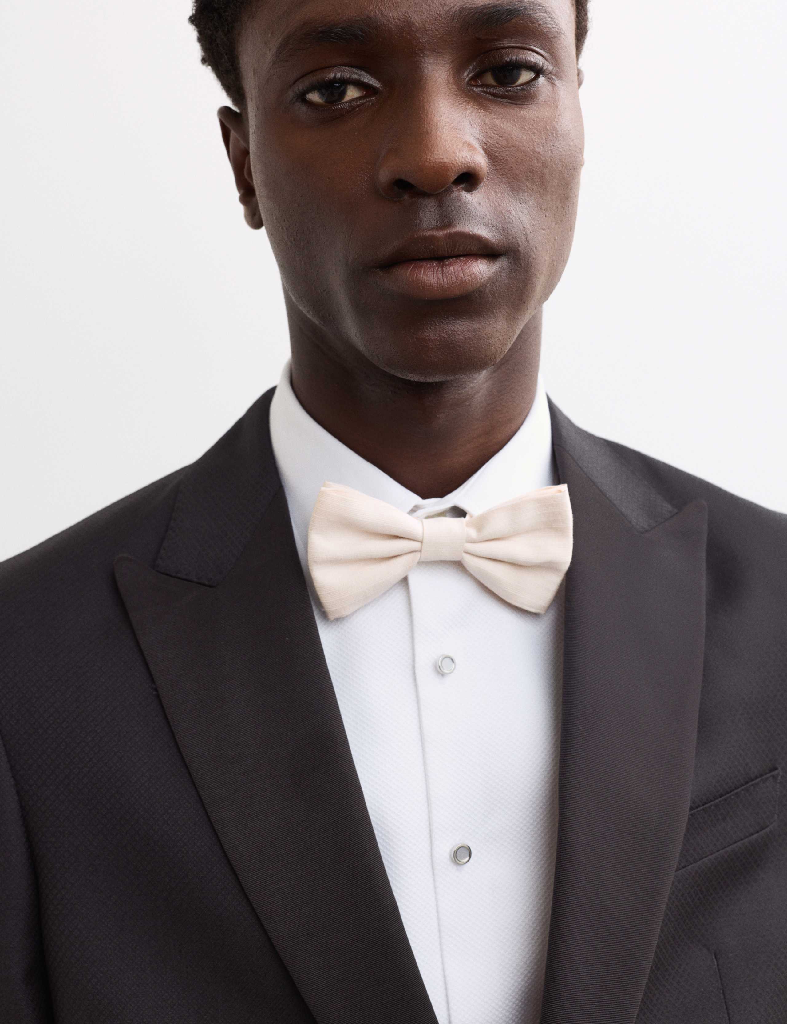 Tailored Fit Pure Wool Tuxedo Jacket 4 of 9