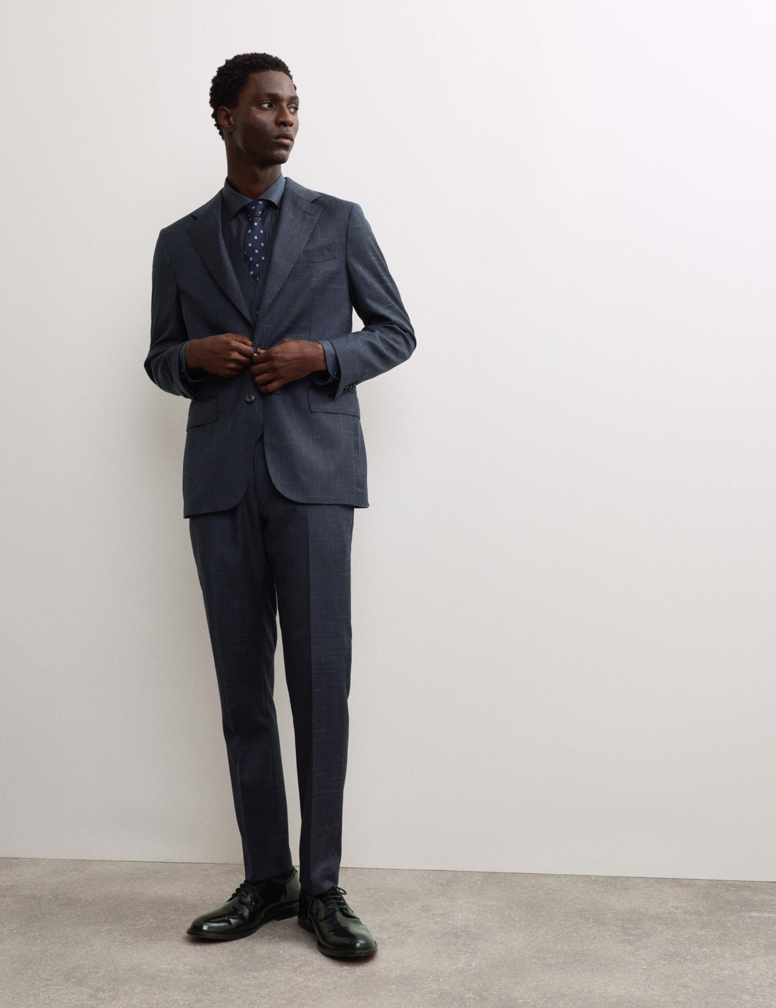 Tailored Fit Wool Rich Suit Jacket 1 of 7