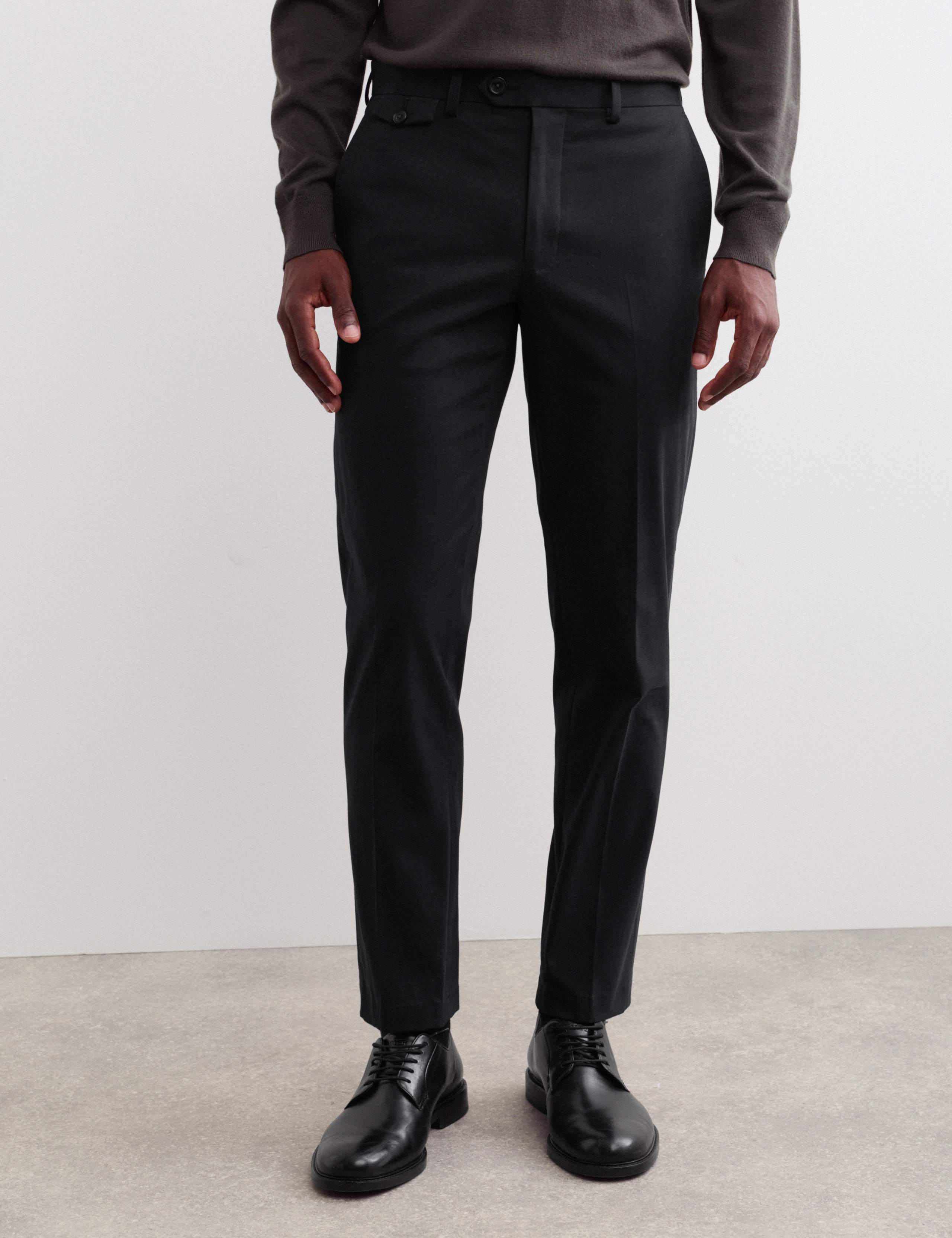 Tailored Fit Italian Cotton Chinos 1 of 7