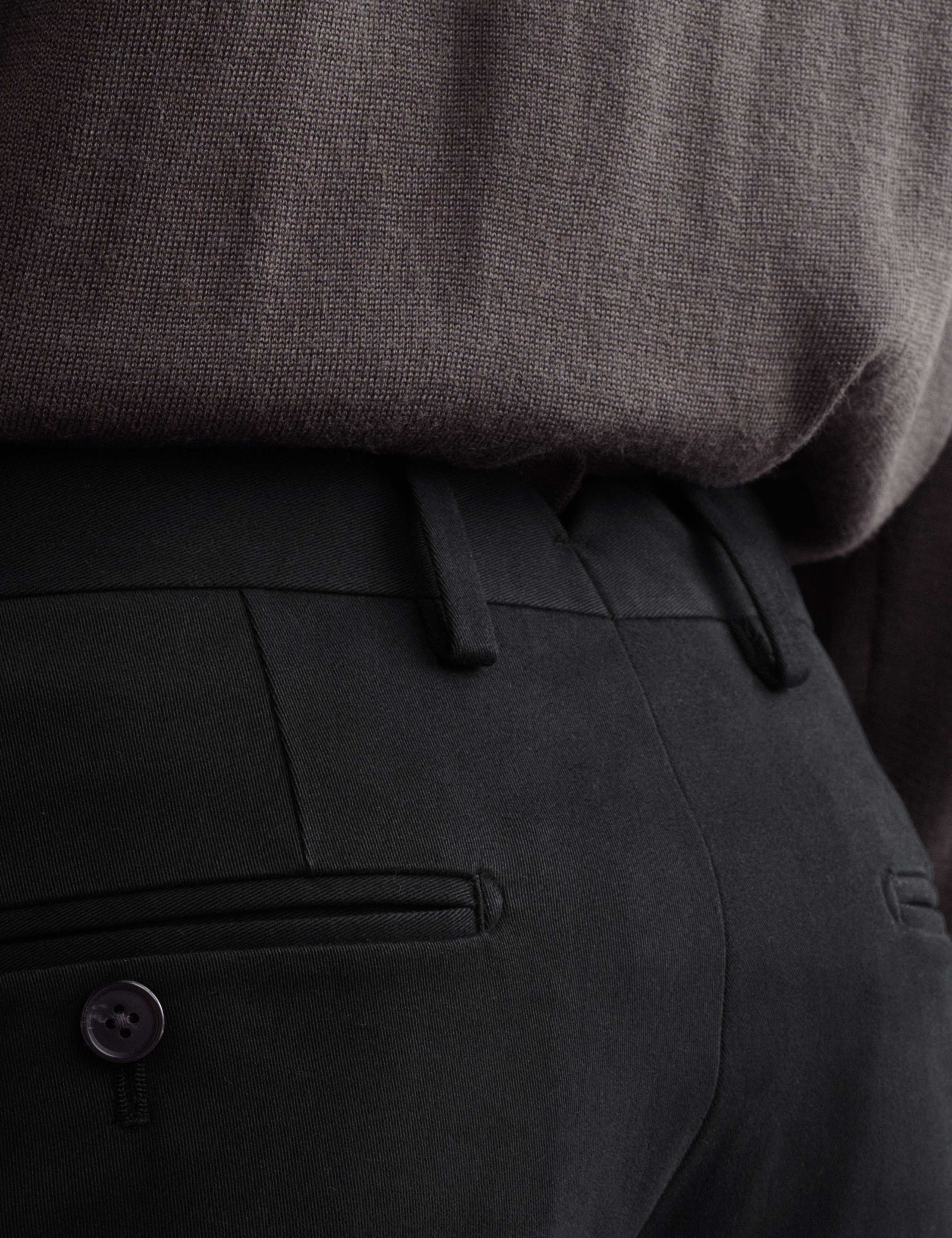 Tailored Fit Italian Cotton Chinos 5 of 7