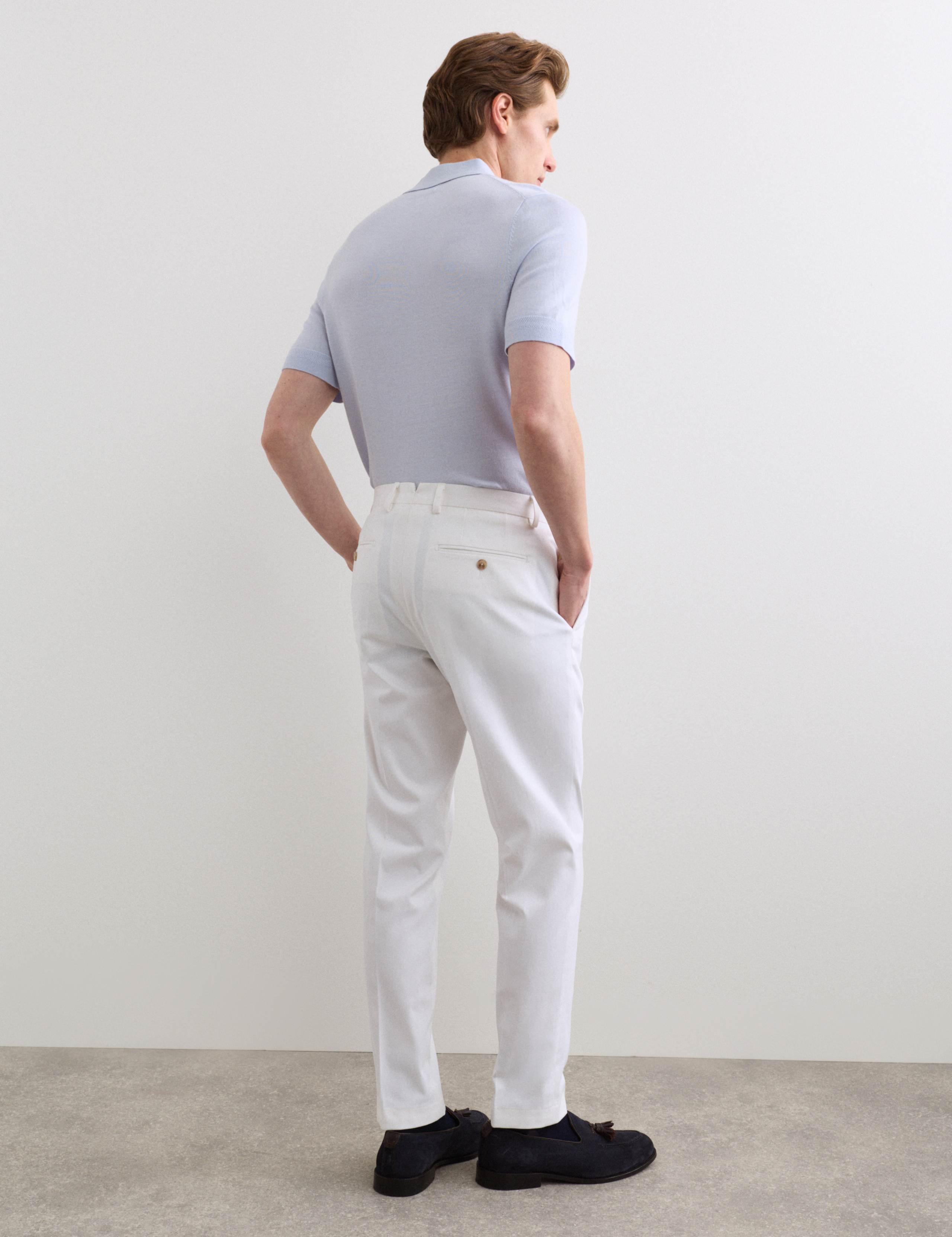 Tailored Fit Italian Cotton Chinos 5 of 5