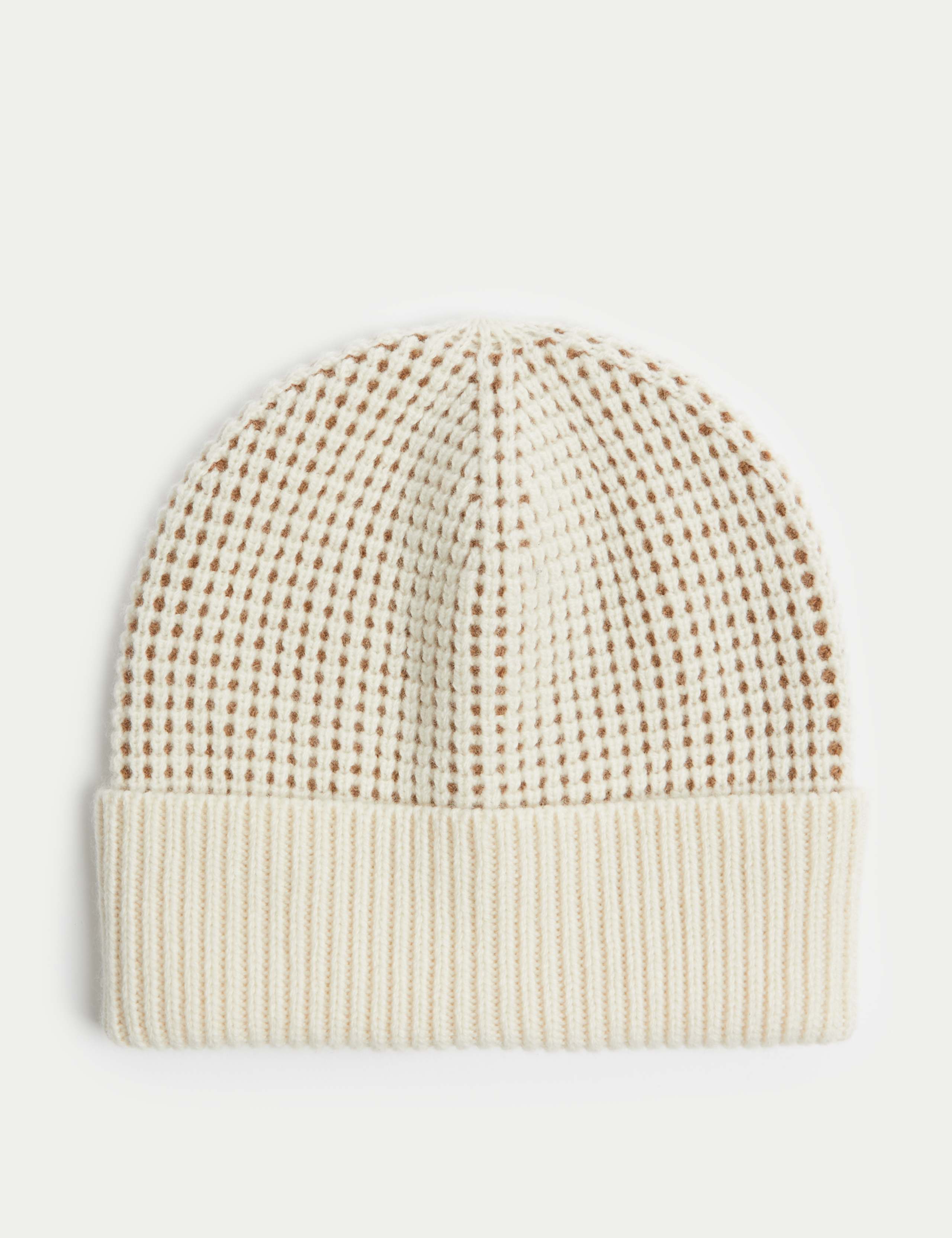 Wool Rich Textured Beanie Hat 1 of 1