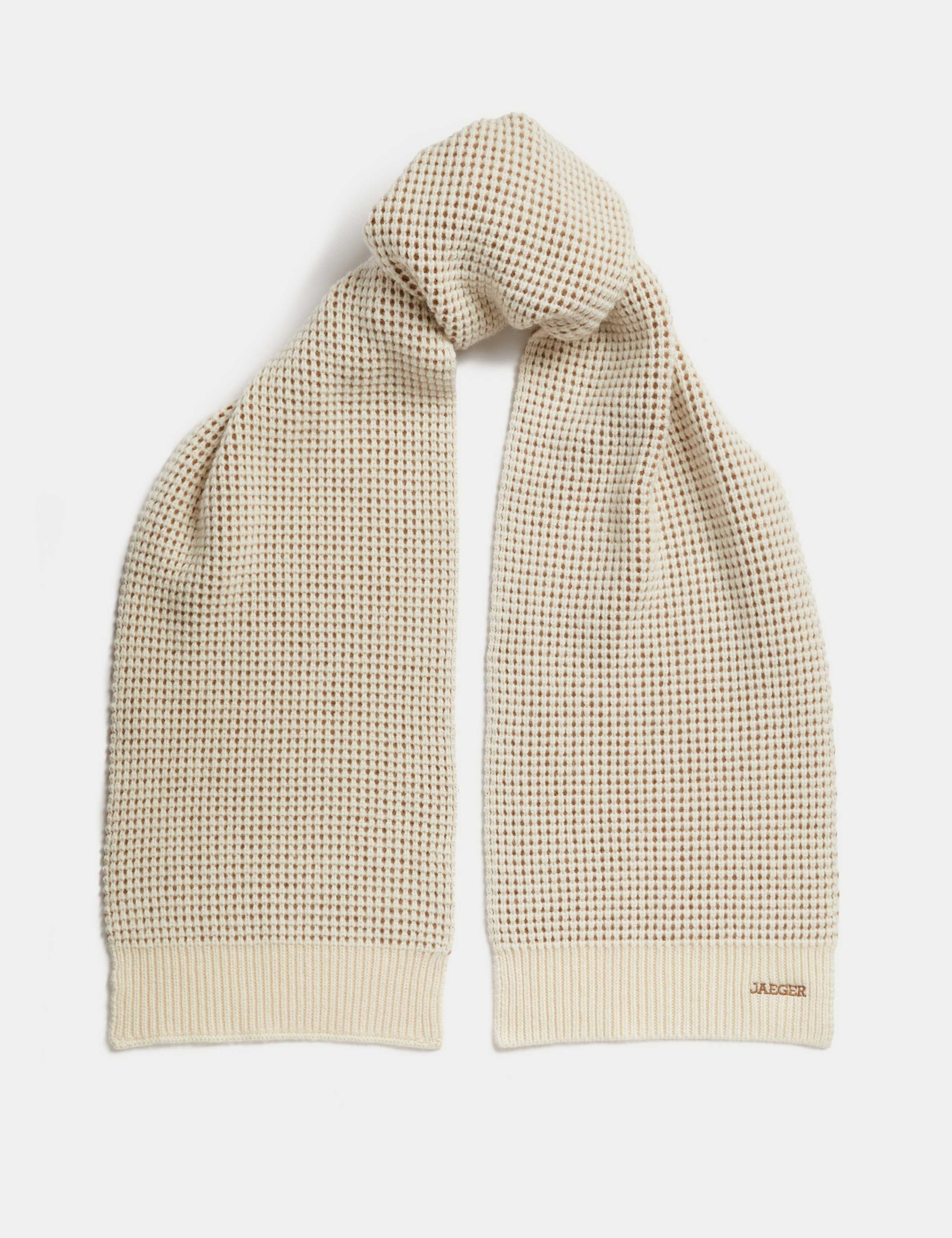 Merino Wool Rich Scarf with Cashmere 1 of 2