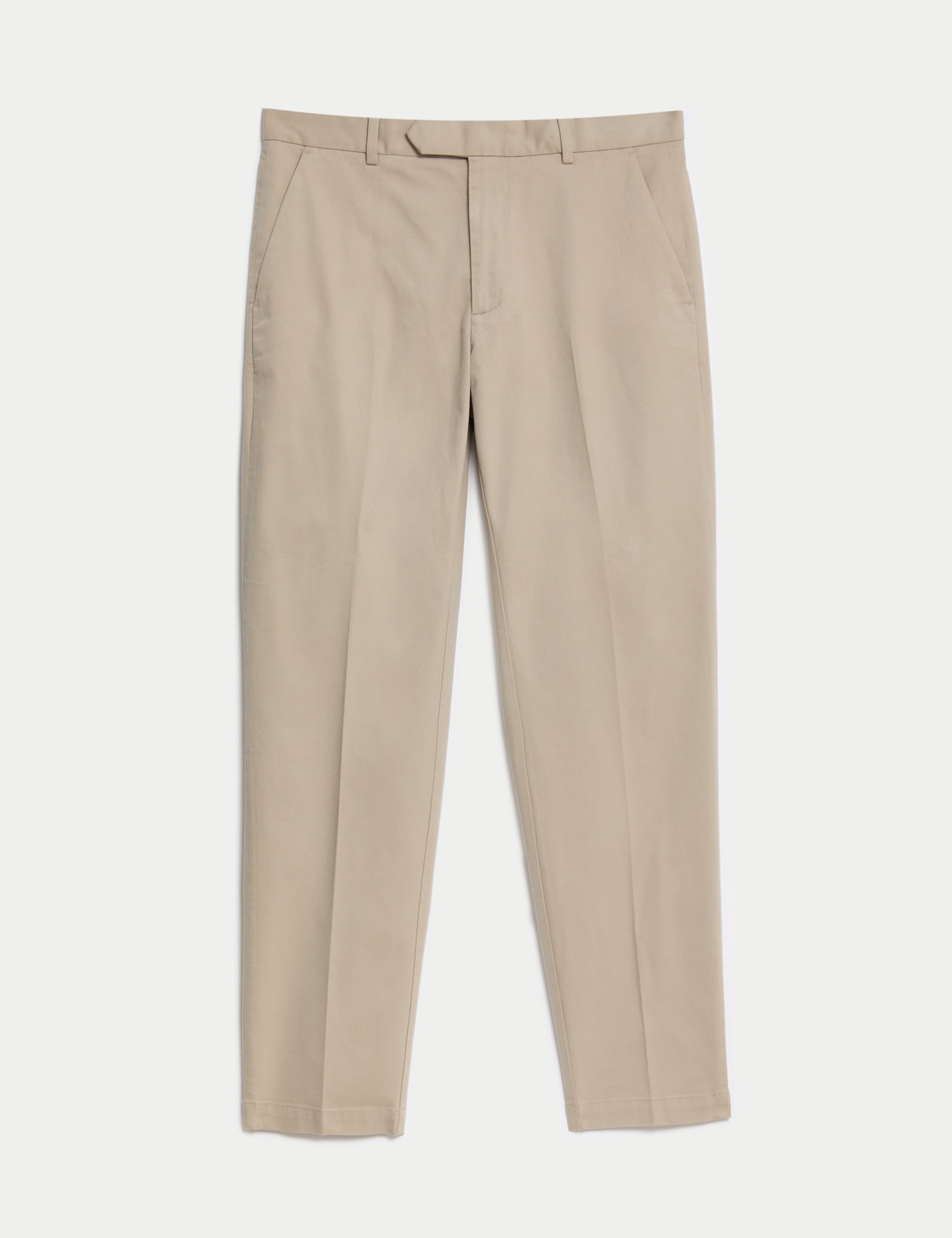Tapered Fit Italian Flat Front Chinos 2 of 7
