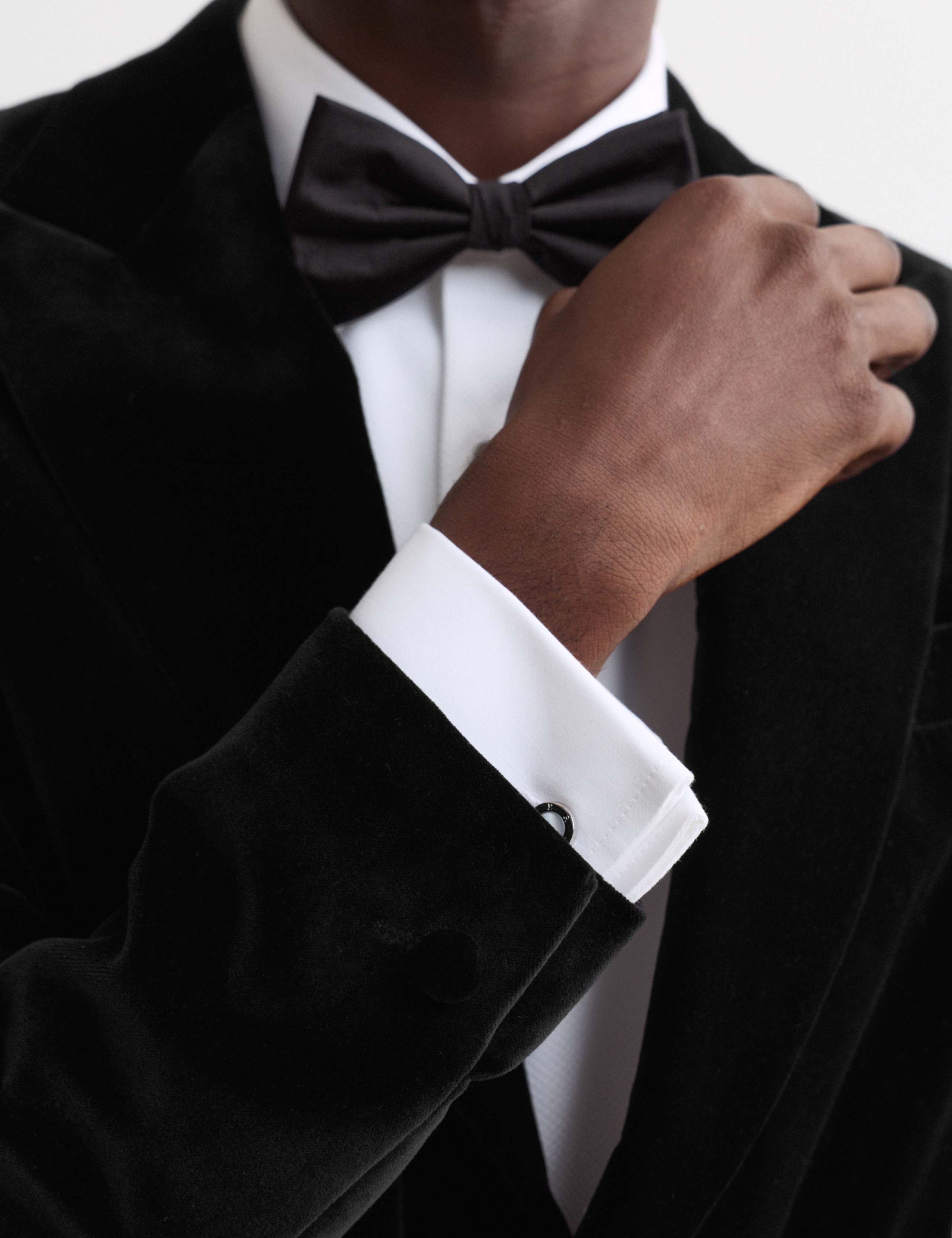 Pure Cotton Velvet Blazer 4 of 7