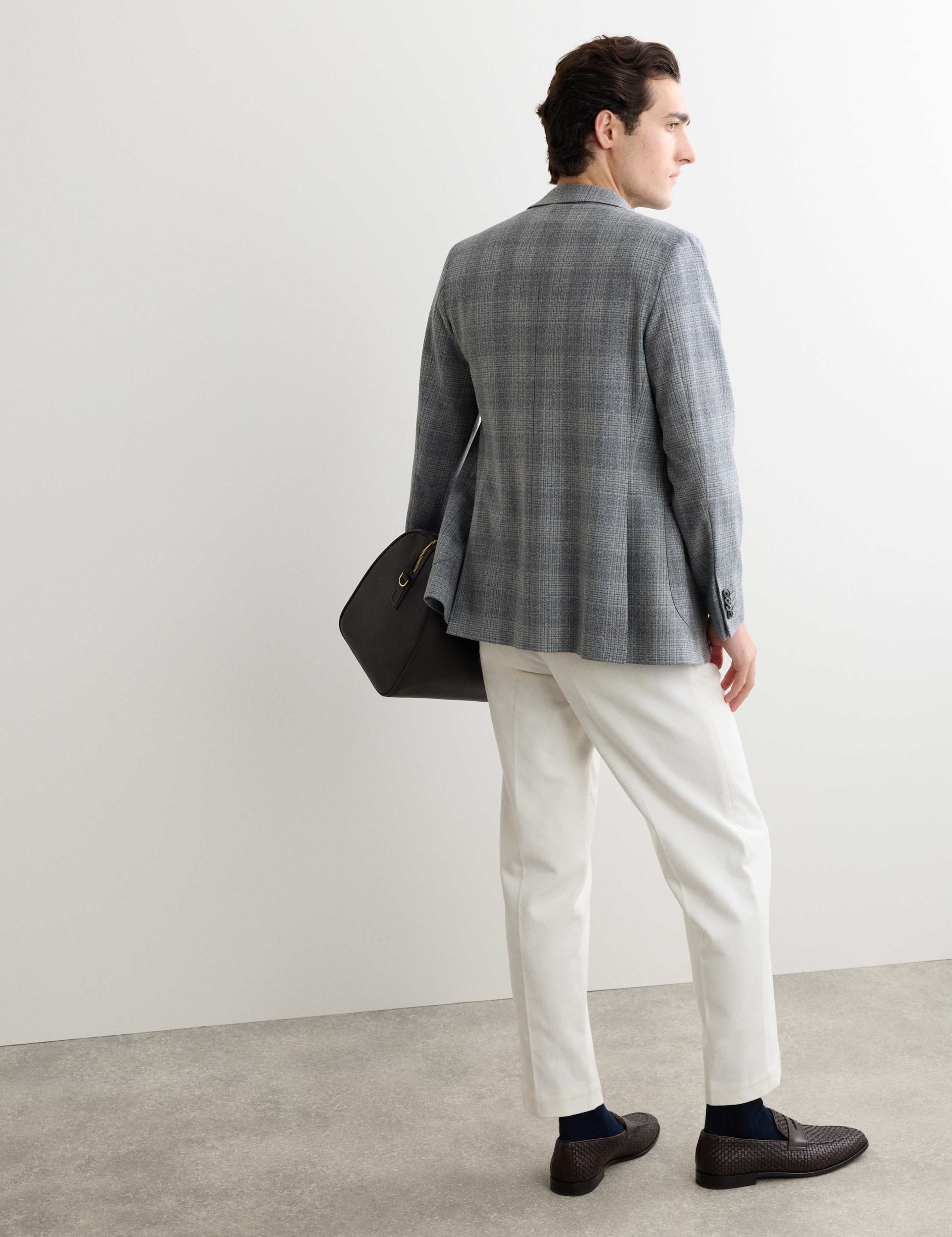 Tailored Fit Italian Pure Wool Blazer 6 of 6