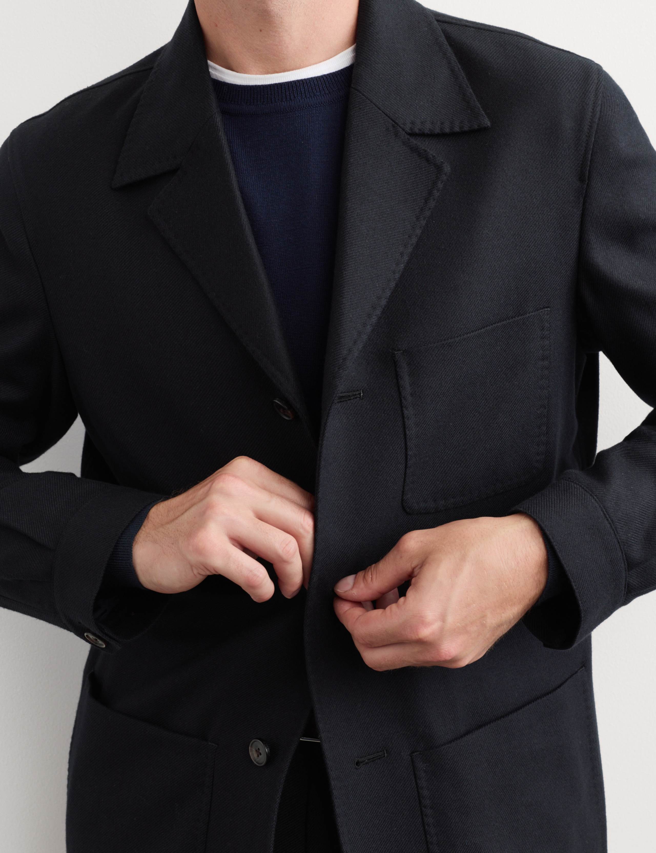 Wool Blend Shacket 3 of 8