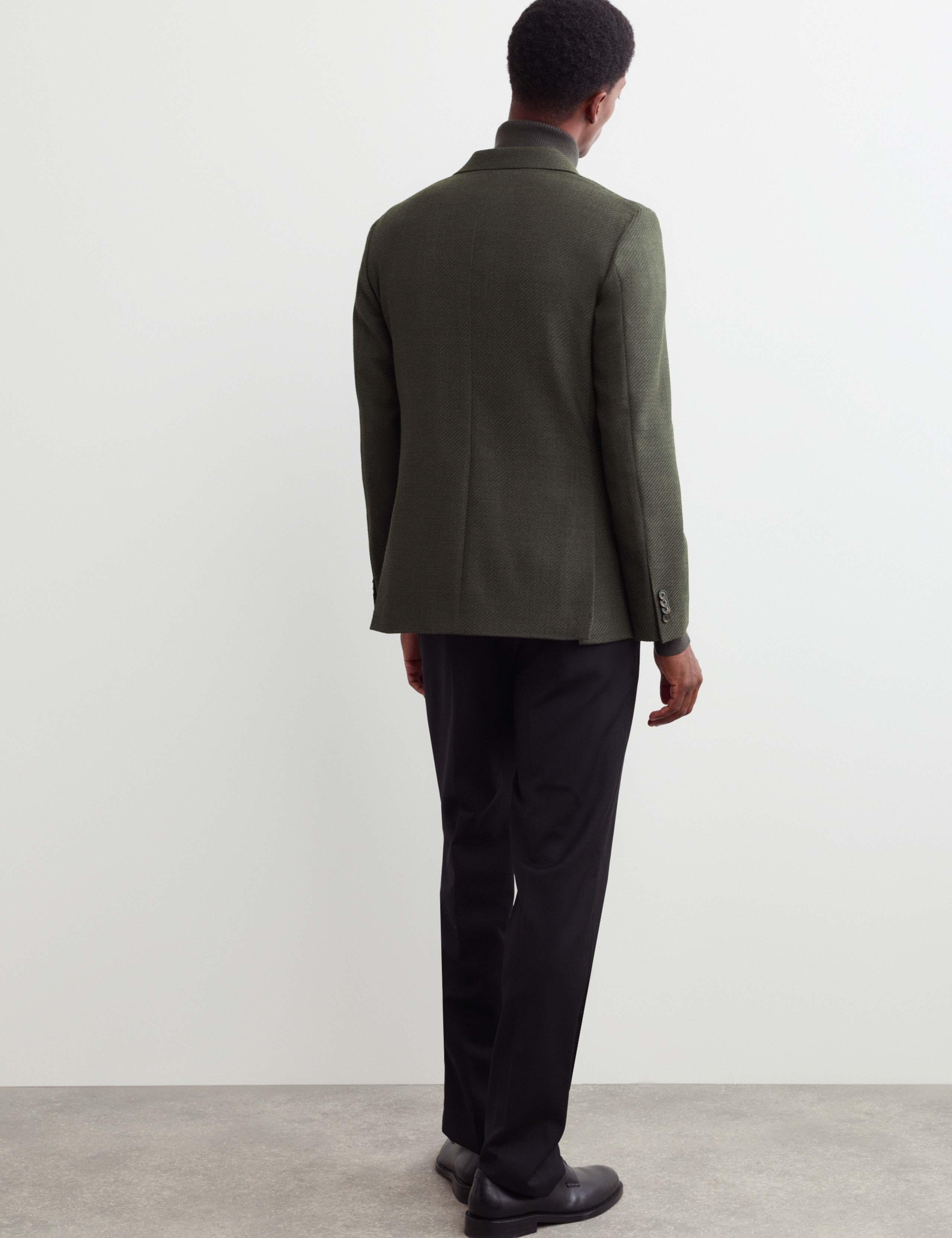 Tailored Fit Wool Rich Twill Blazer 6 of 8