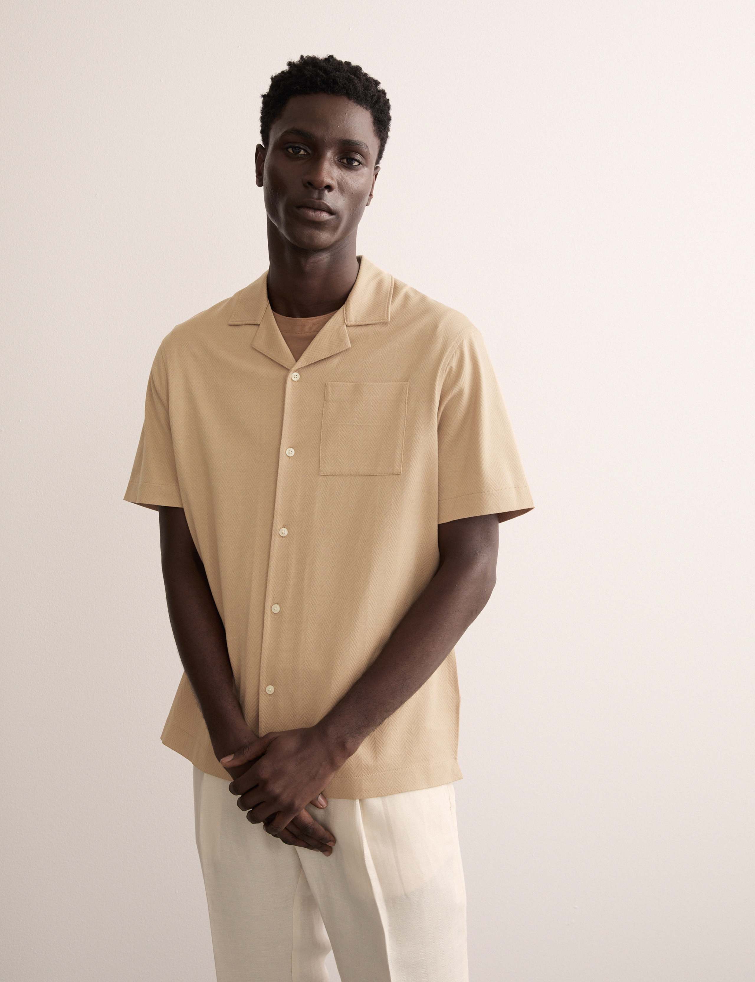 Pure Cotton Revere Polo Shirt 7 of 8