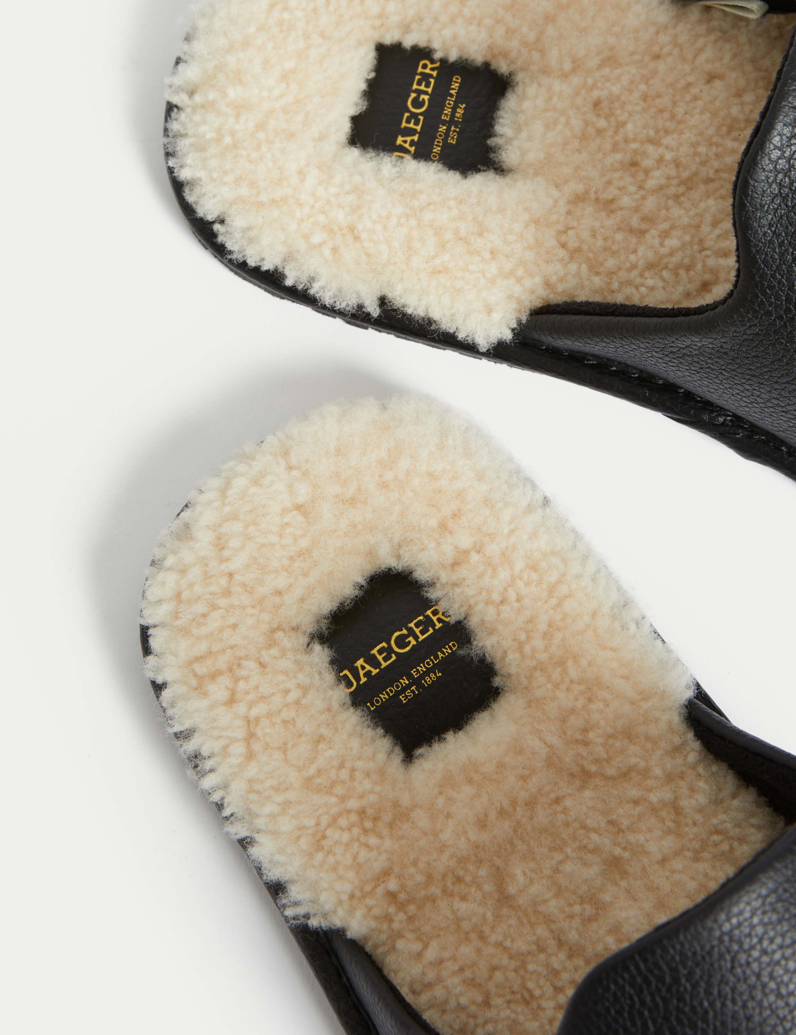 Leather Mule Slippers with Freshfeet™ 2 of 3