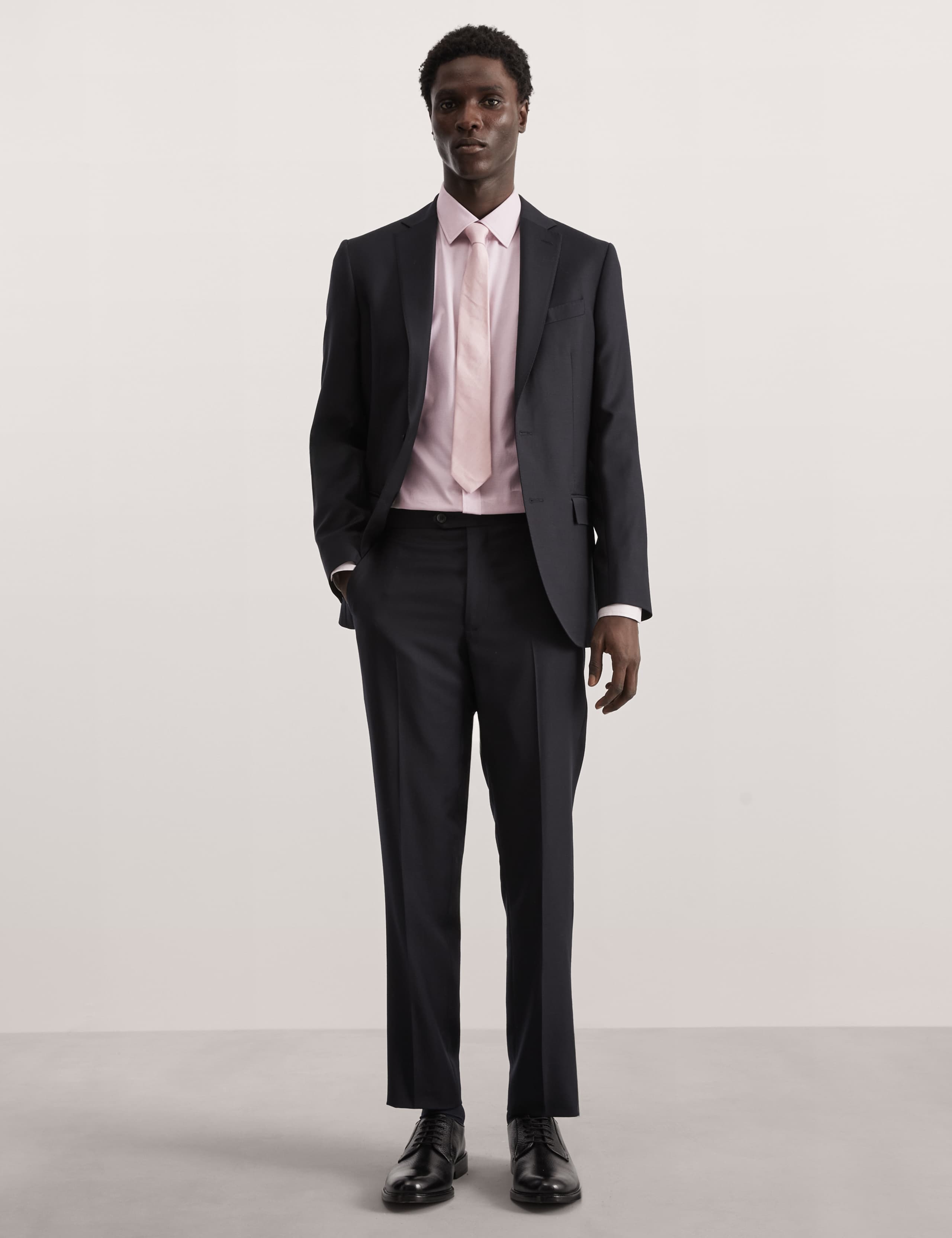 Tailored Fit Pure Cotton Texture Shirt 5 of 7