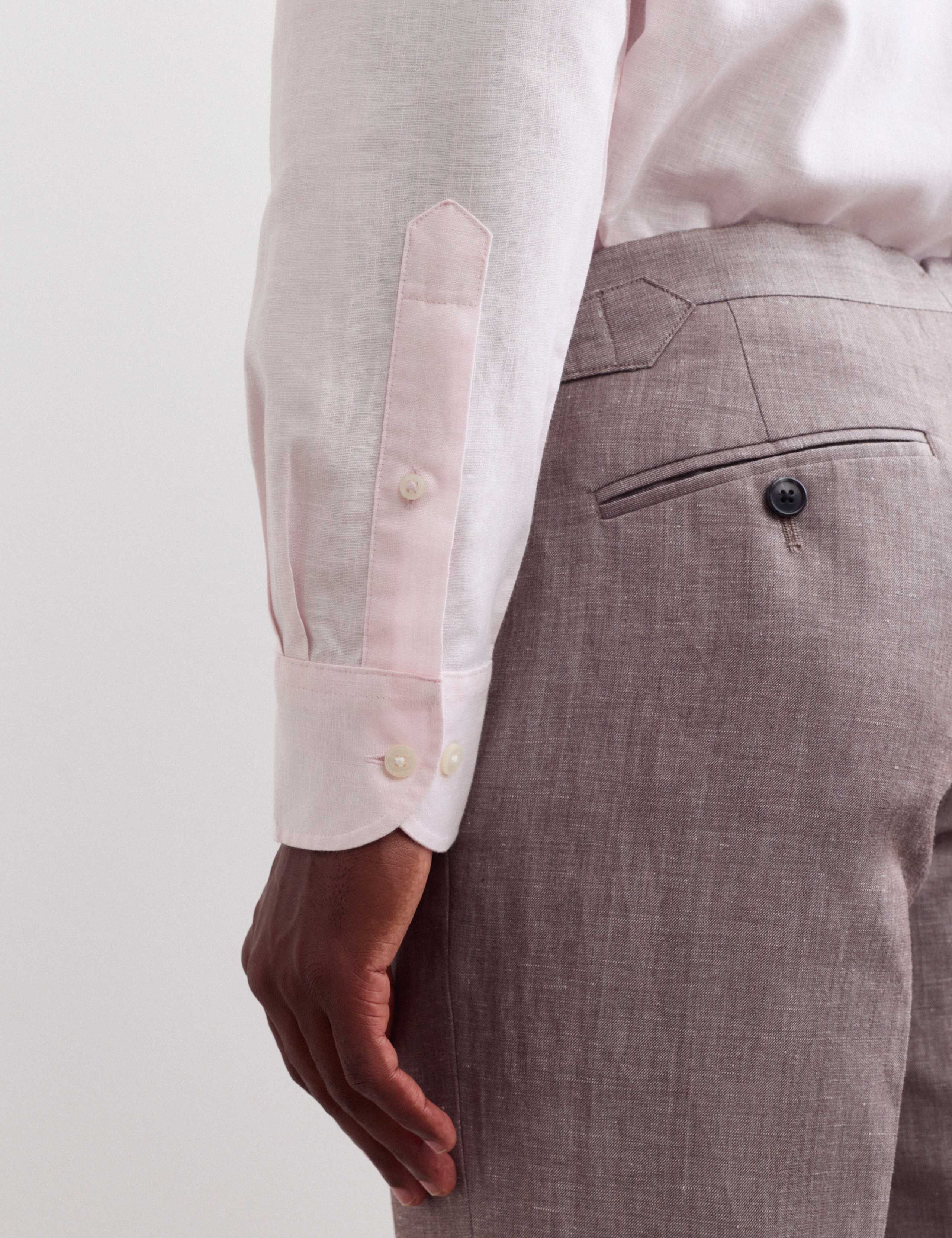 Regular Fit Luxury Linen Cotton Shirt 3 of 7