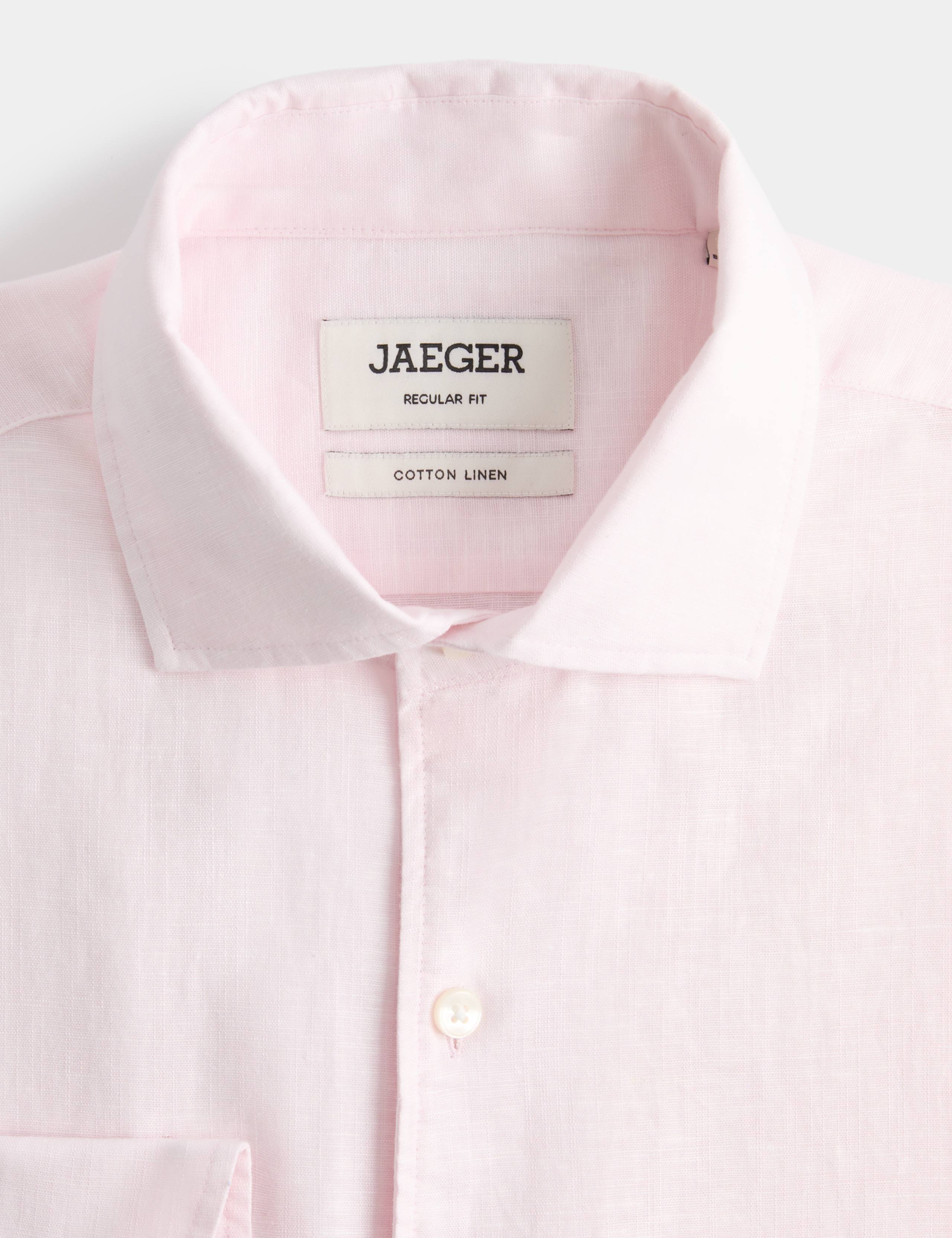 Regular Fit Luxury Linen Cotton Shirt 7 of 7