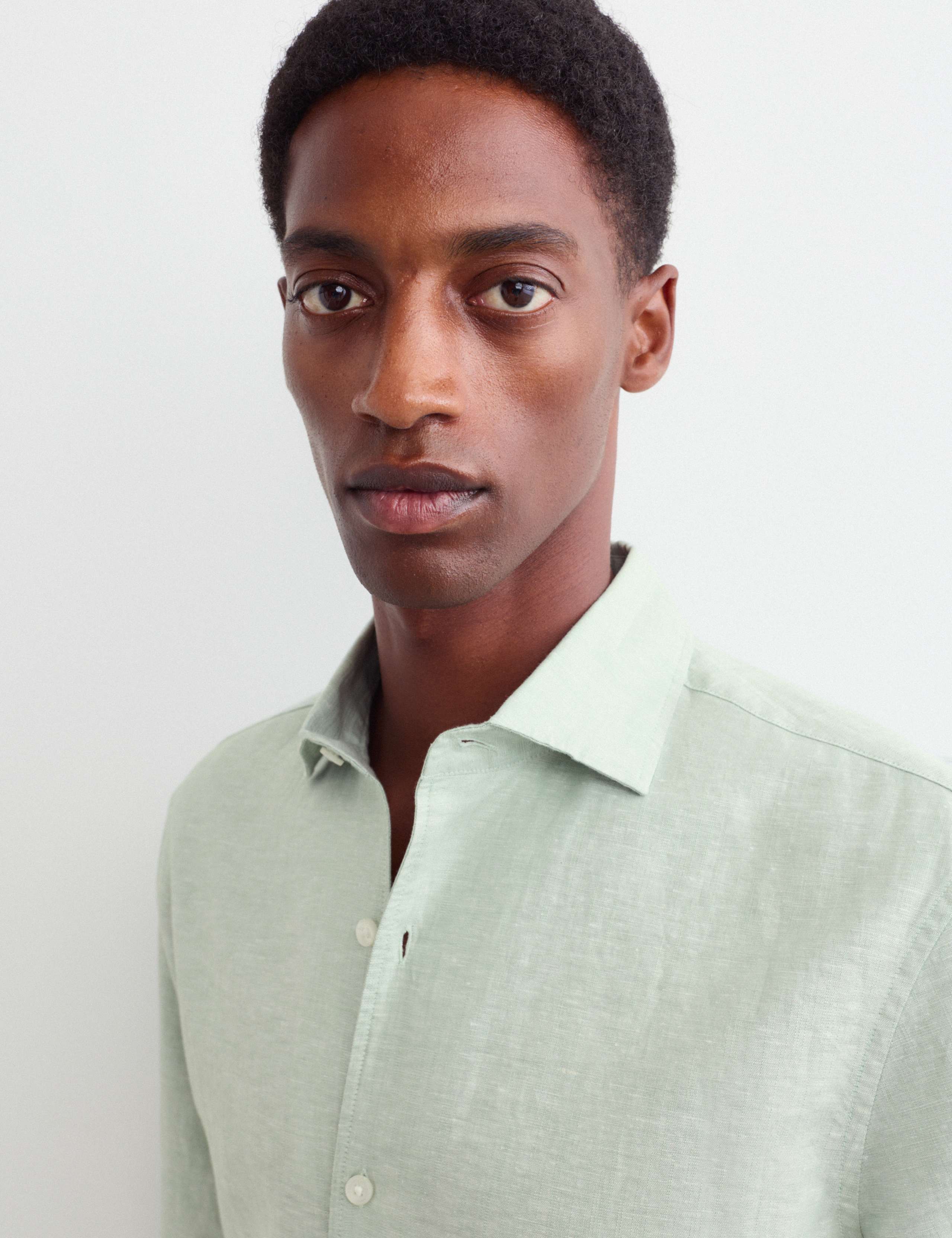 Regular Fit Luxury Linen Cotton Shirt 3 of 8
