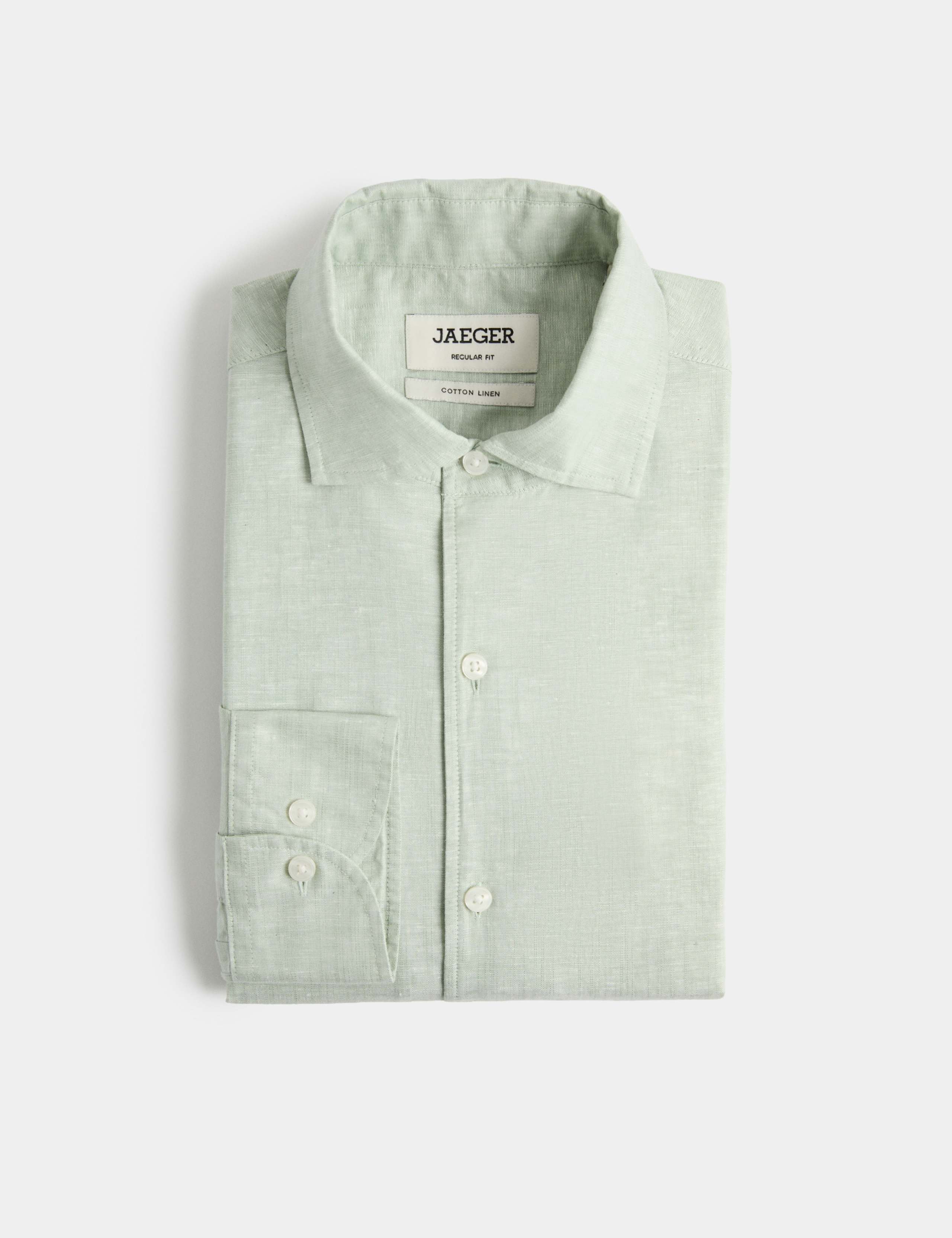 Regular Fit Luxury Linen Cotton Shirt 2 of 8