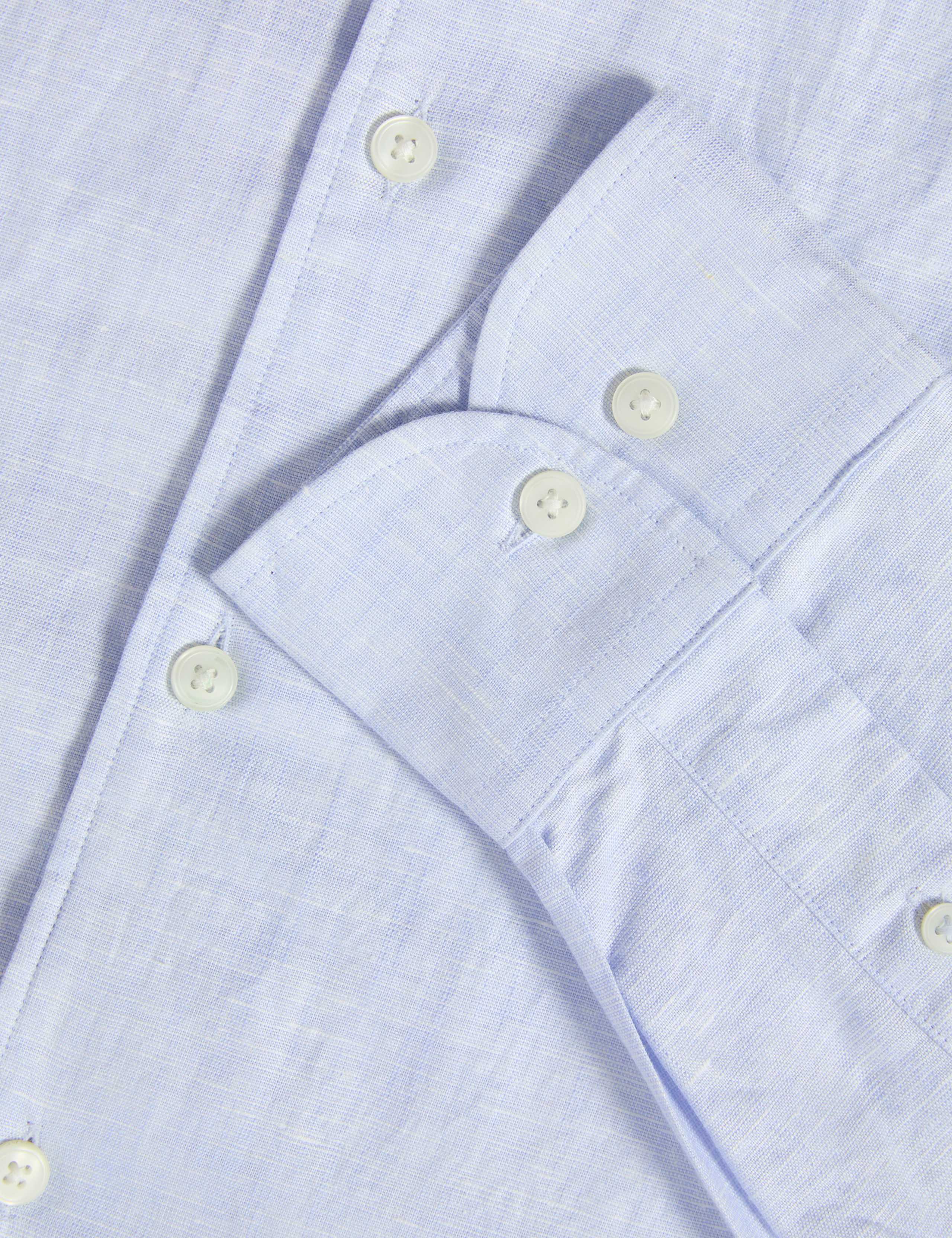 Regular Fit Luxury Linen Cotton Shirt 2 of 3
