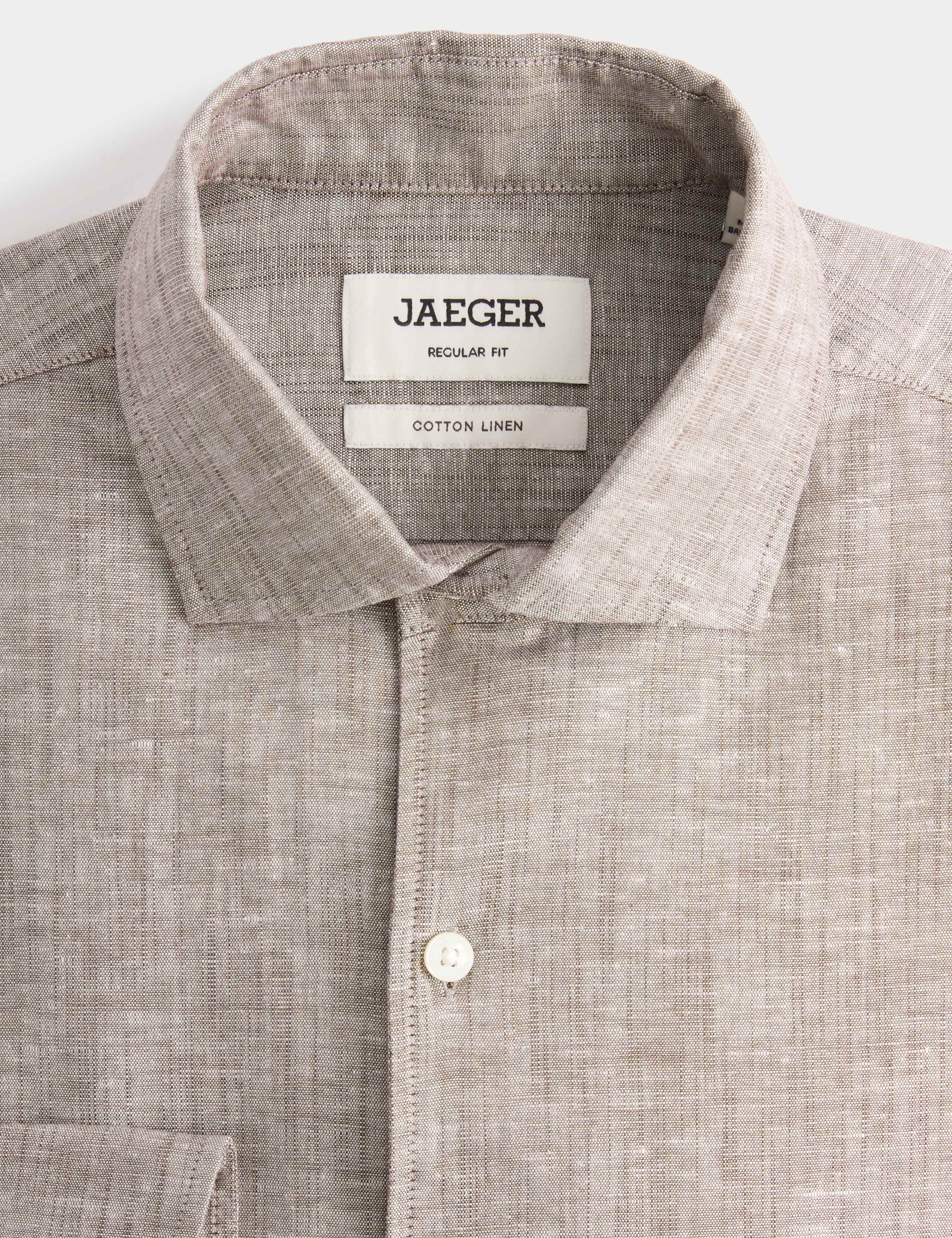 Regular Fit Luxury Linen Cotton Shirt 8 of 8