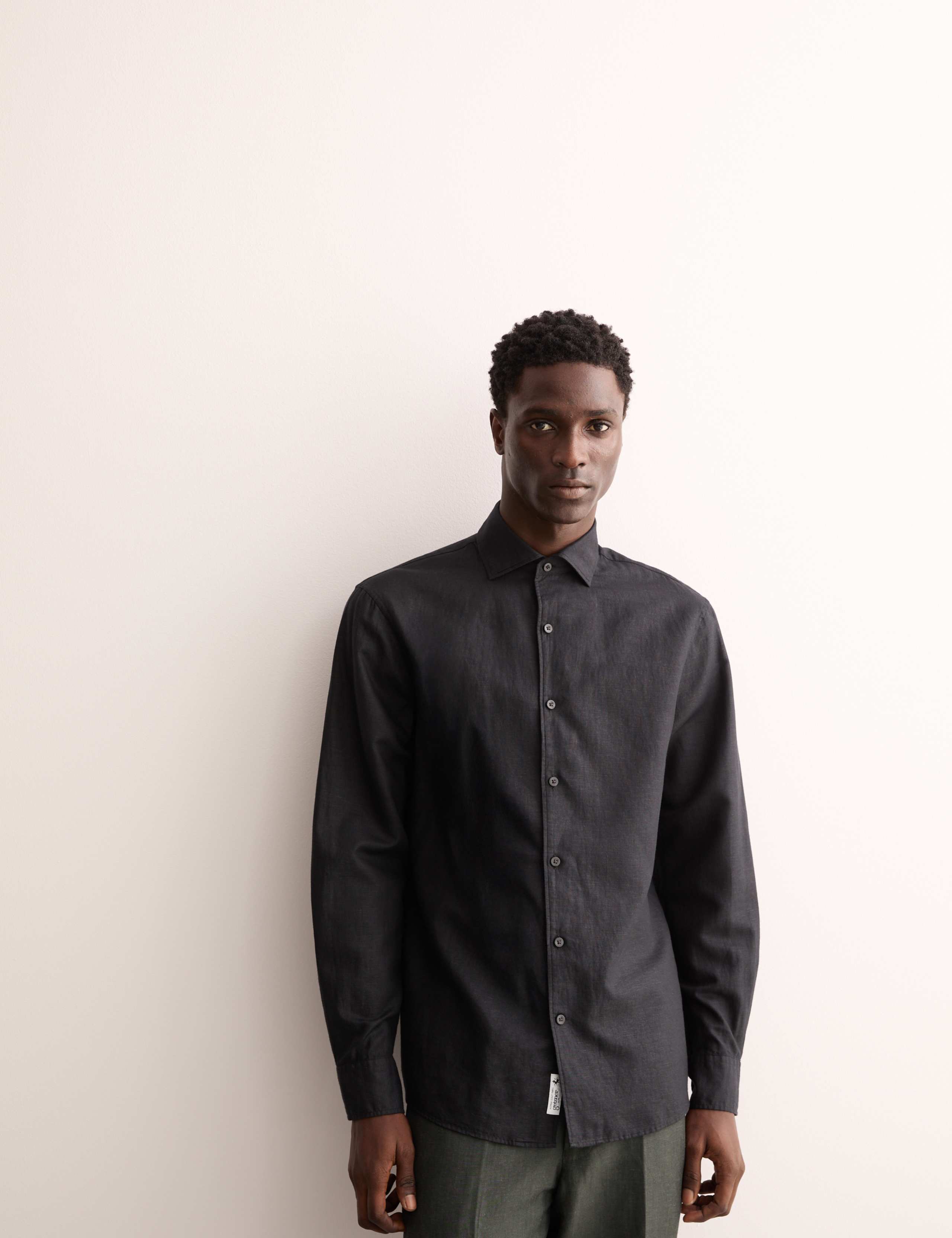 Regular Fit Luxury Linen Cotton Shirt 4 of 8