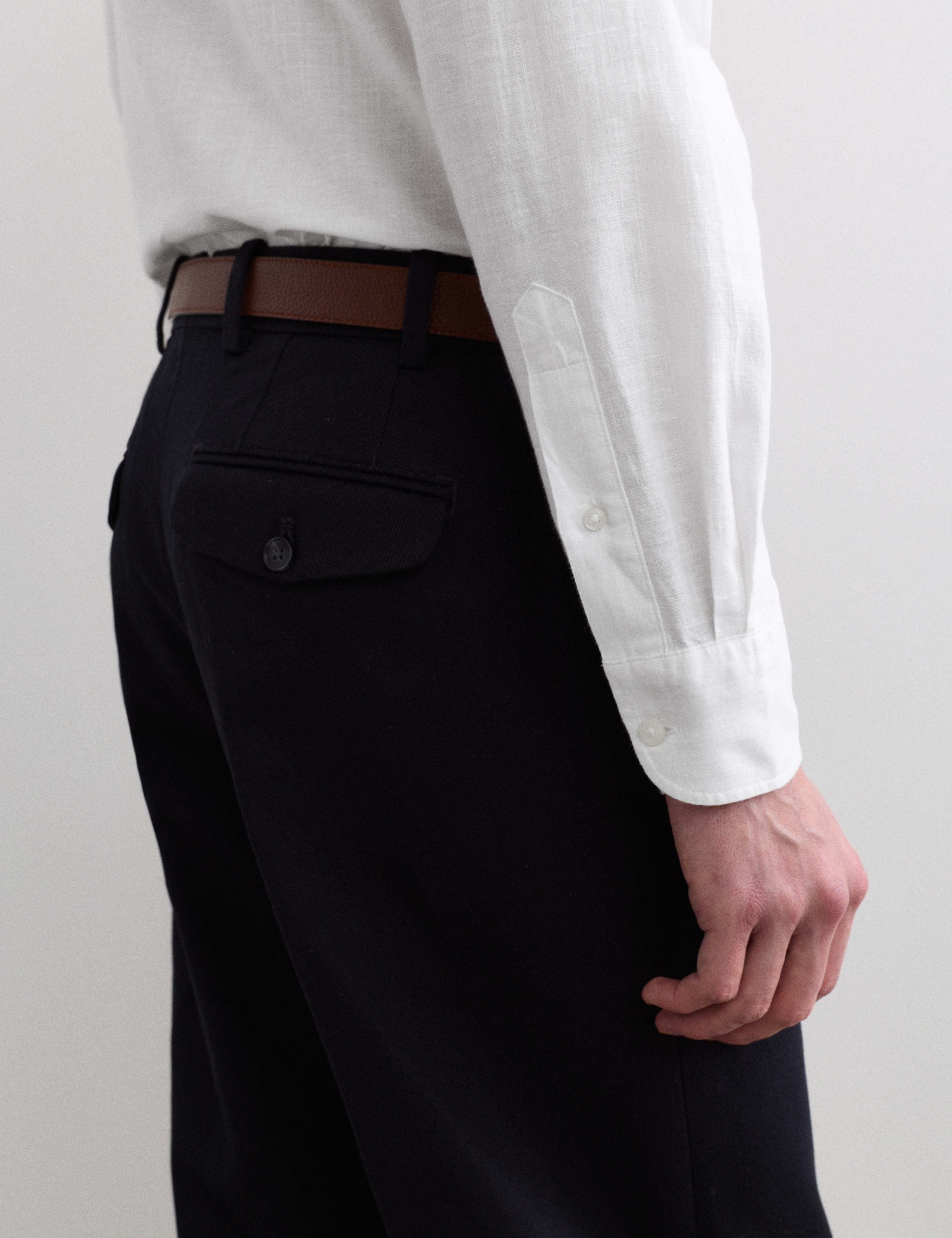 Regular Fit Luxury Linen Cotton Shirt 4 of 7