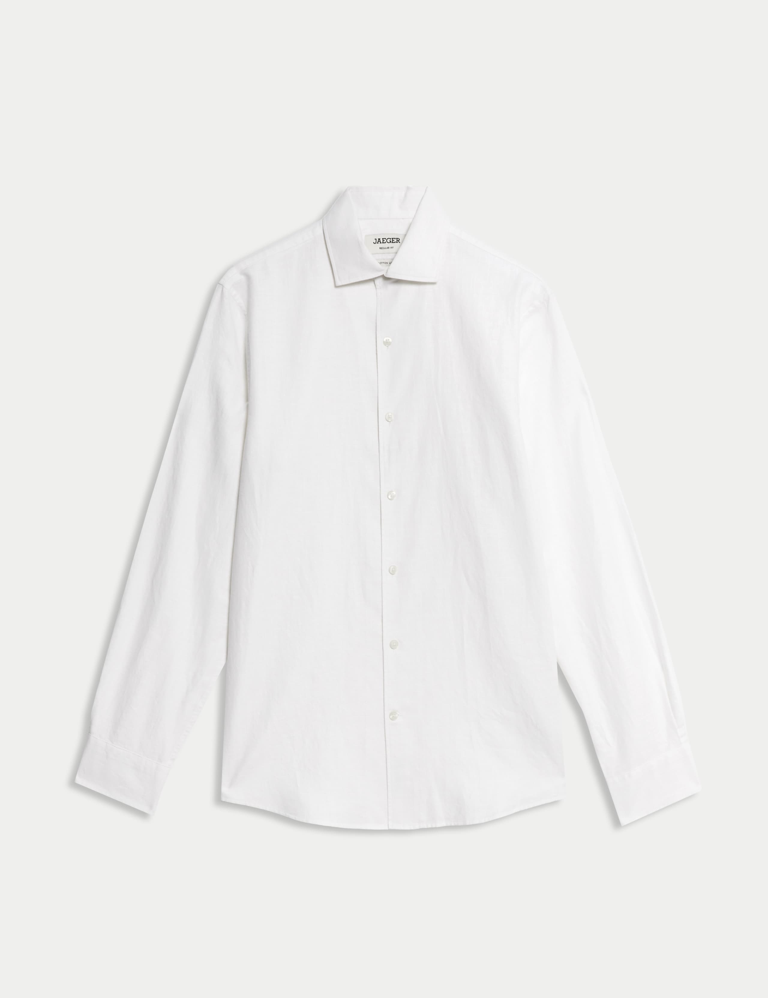 Regular Fit Luxury Linen Cotton Shirt 2 of 7