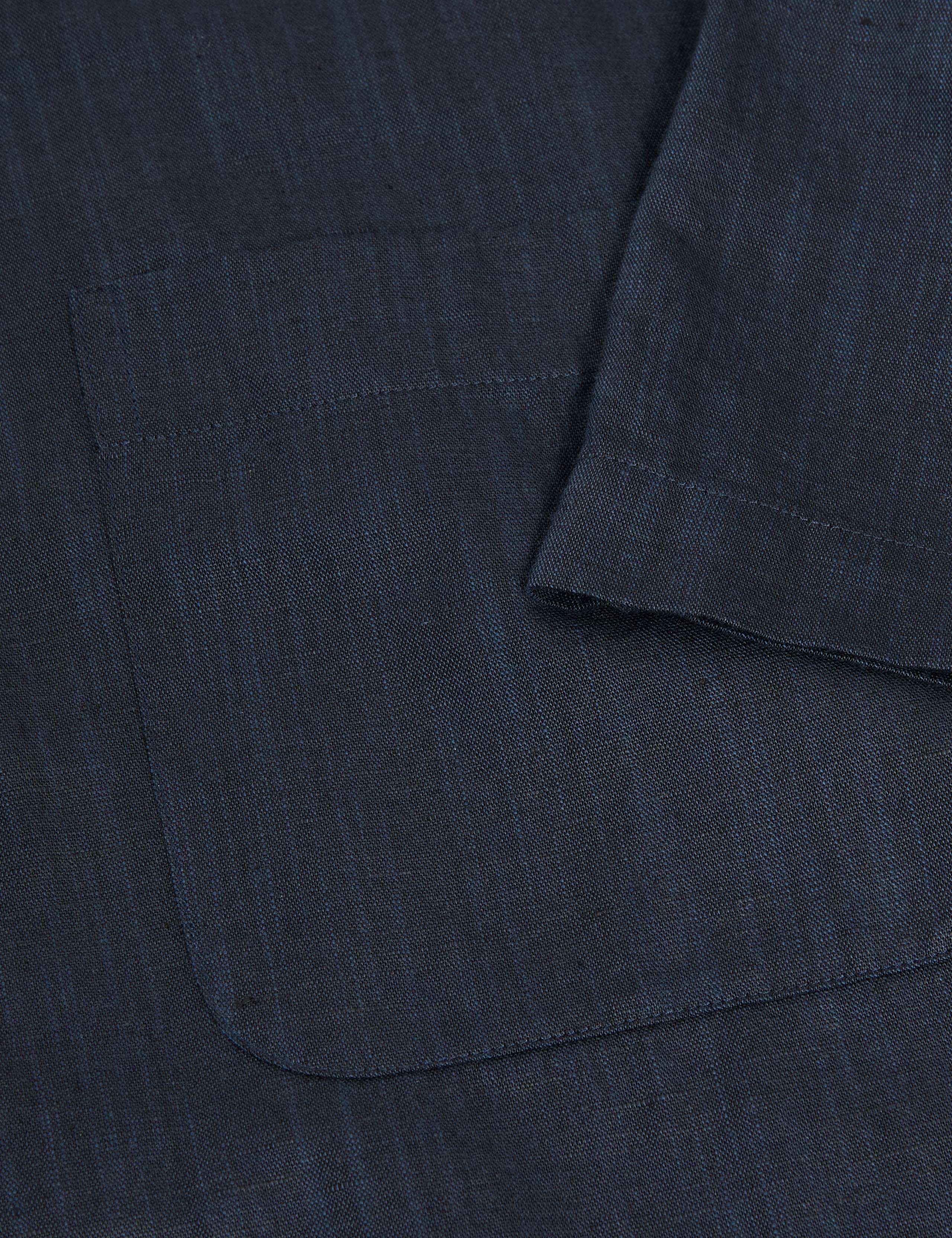 Regular Fit Luxury Linen Cotton Short Sleeve Shirt 3 of 8