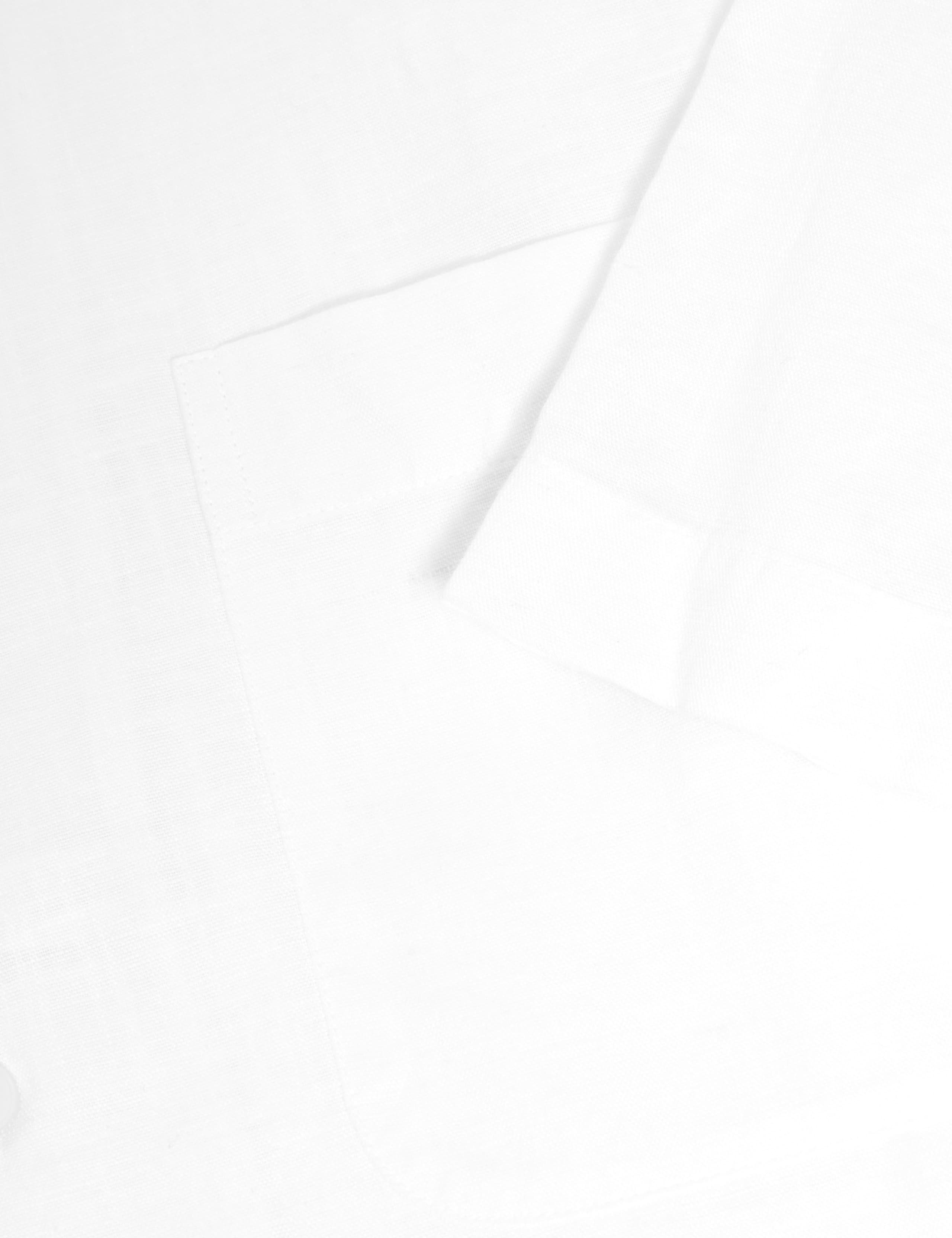 Regular Fit Luxury Linen Cotton Short Sleeve Shirt 3 of 8