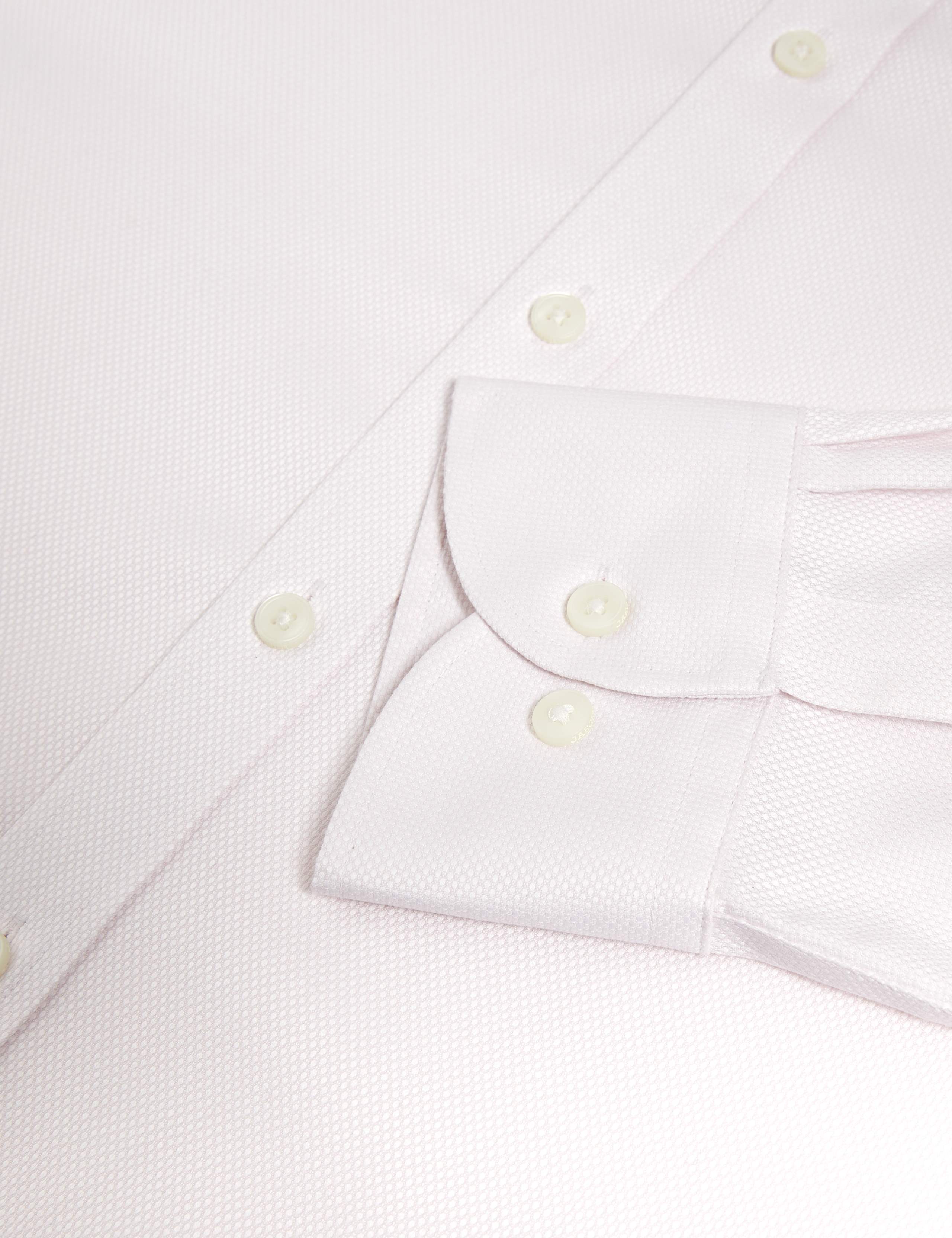 Tailored Fit Luxury Cotton Textured Shirt 3 of 8