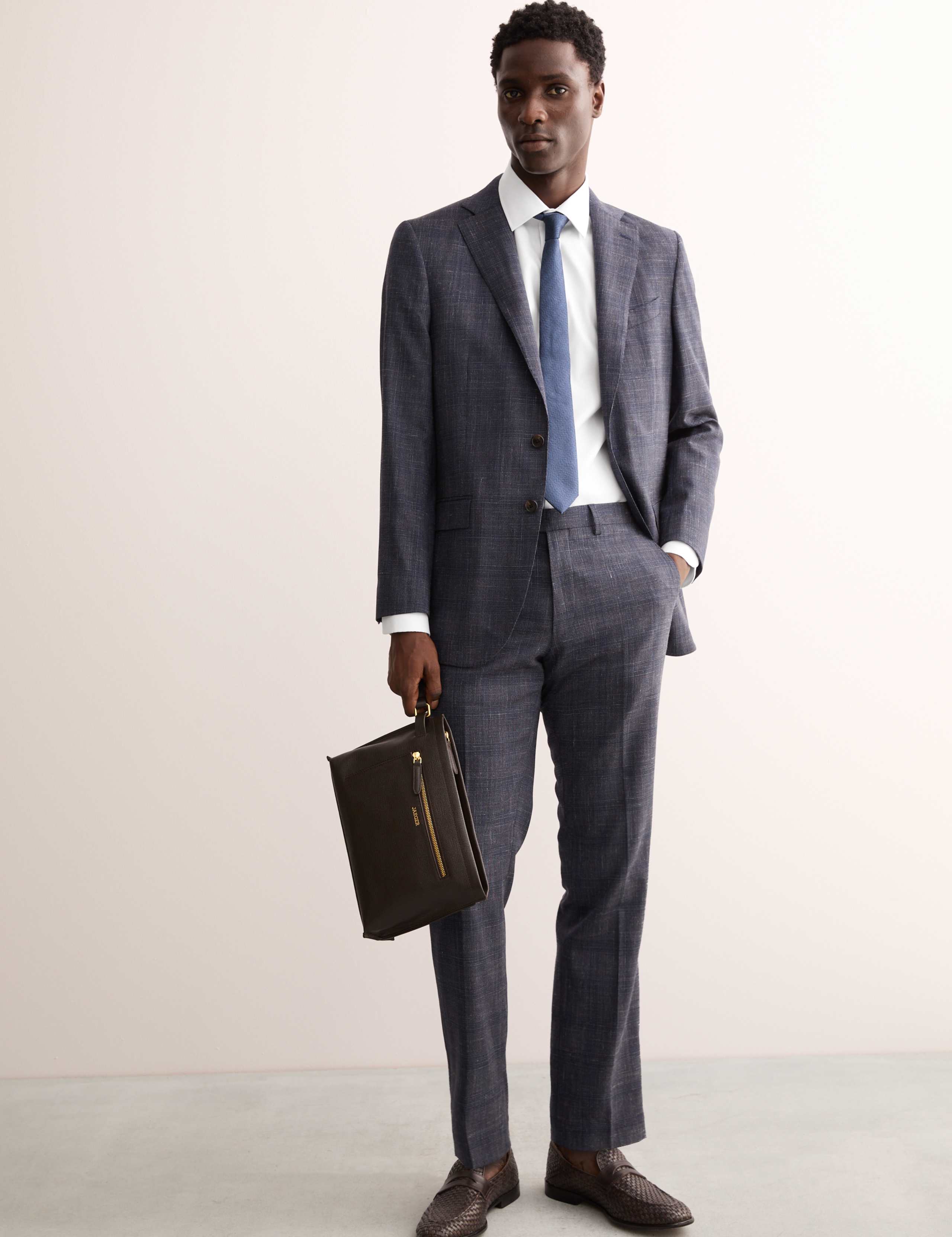 Tailored Fit Luxury Cotton Textured Shirt 4 of 8