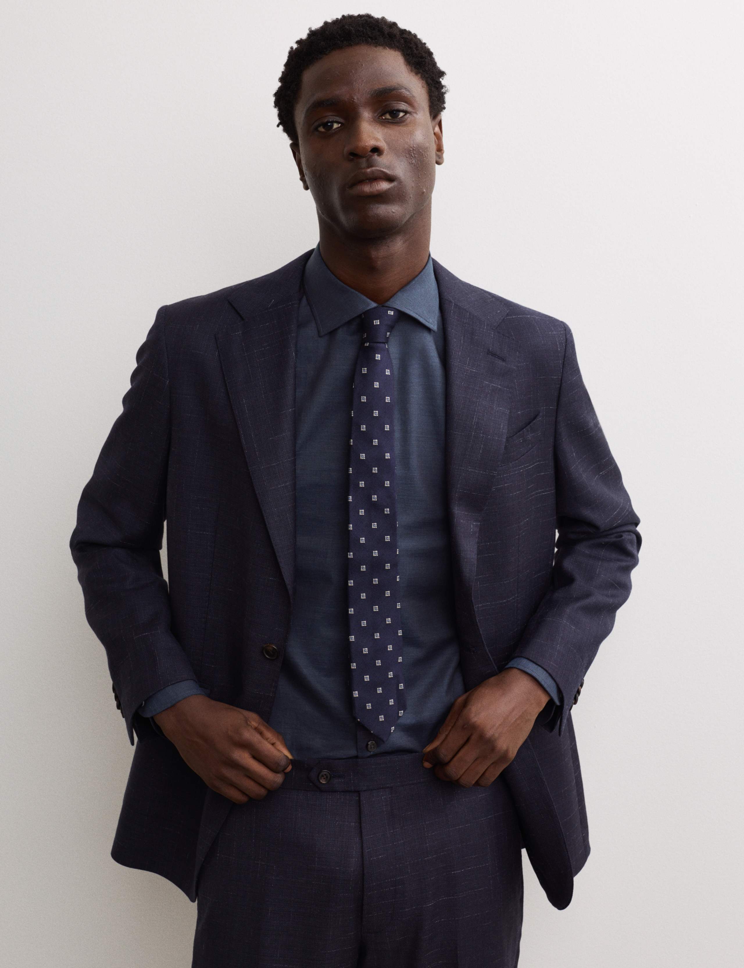 Regular Fit Luxury Pure Cotton Textured Shirt 5 of 6