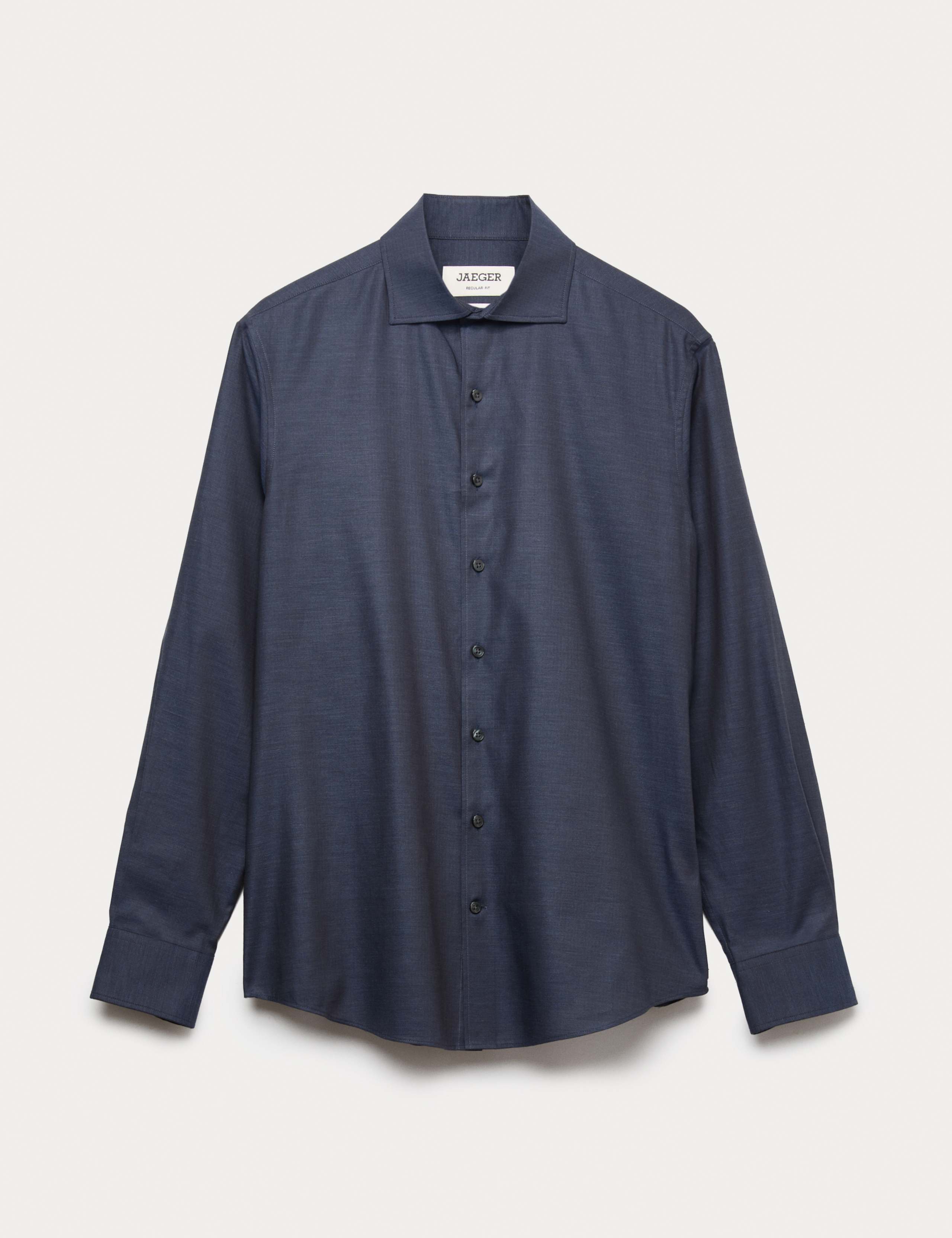 Regular Fit Luxury Pure Cotton Textured Shirt 2 of 6