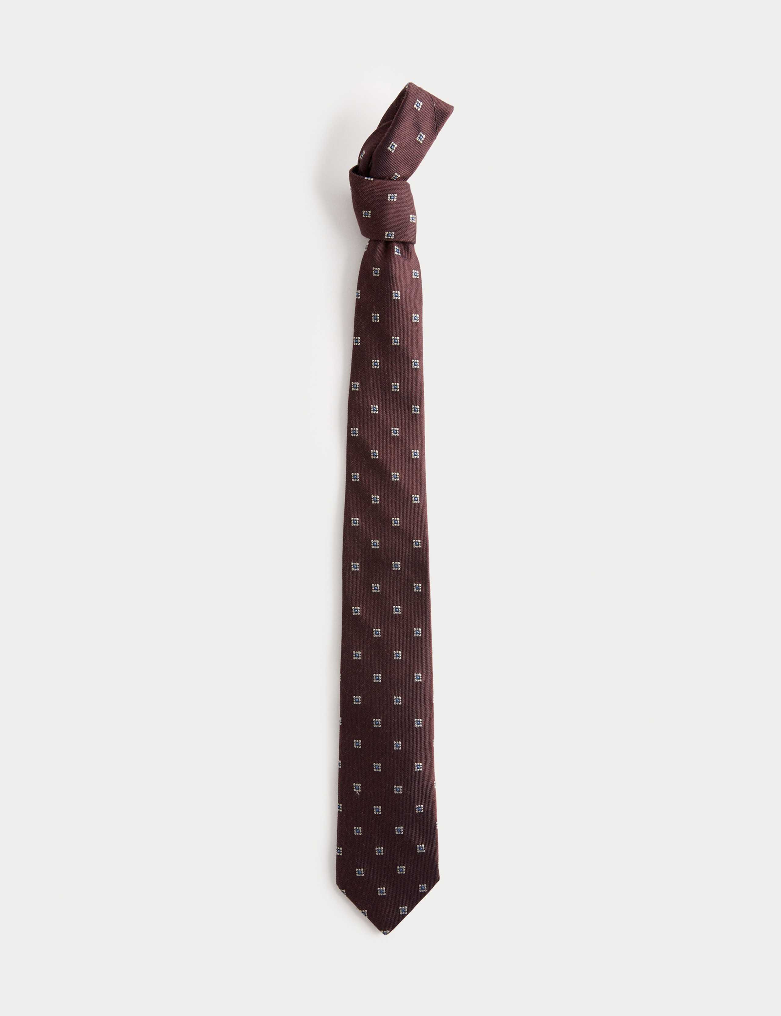 Geometric Silk Rich Tie 1 of 3