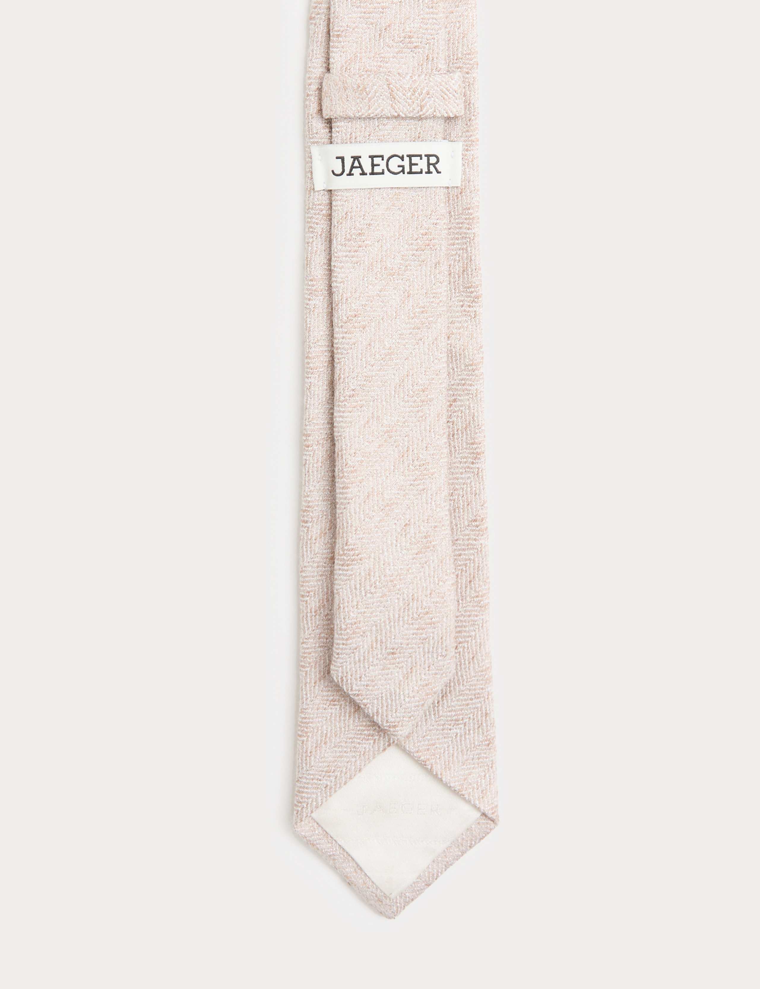 Herringbone Silk Blend Tie 3 of 3