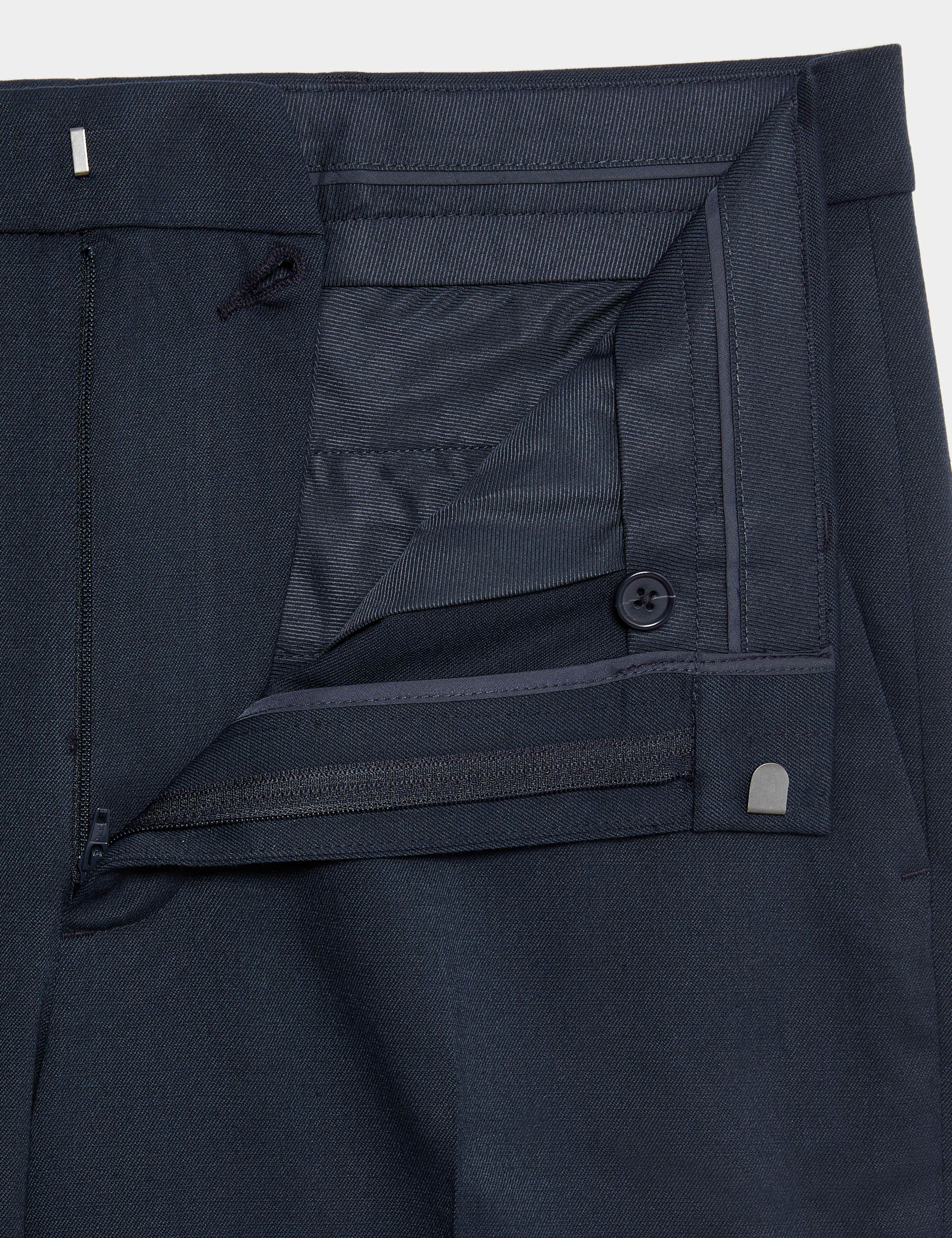 Regular Fit Smart Stretch Trousers 3 of 7