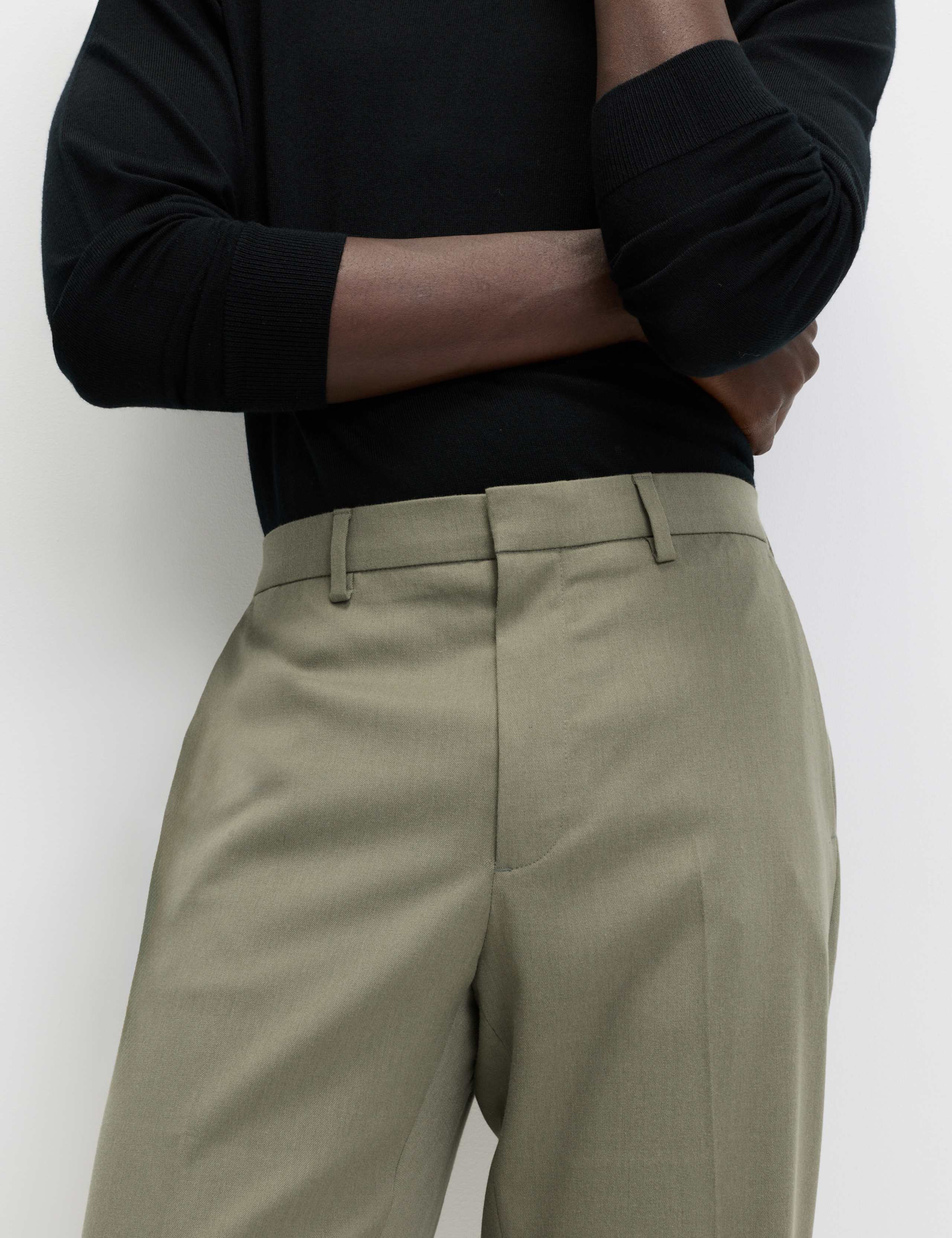 Regular Fit Smart Stretch Trousers 3 of 5