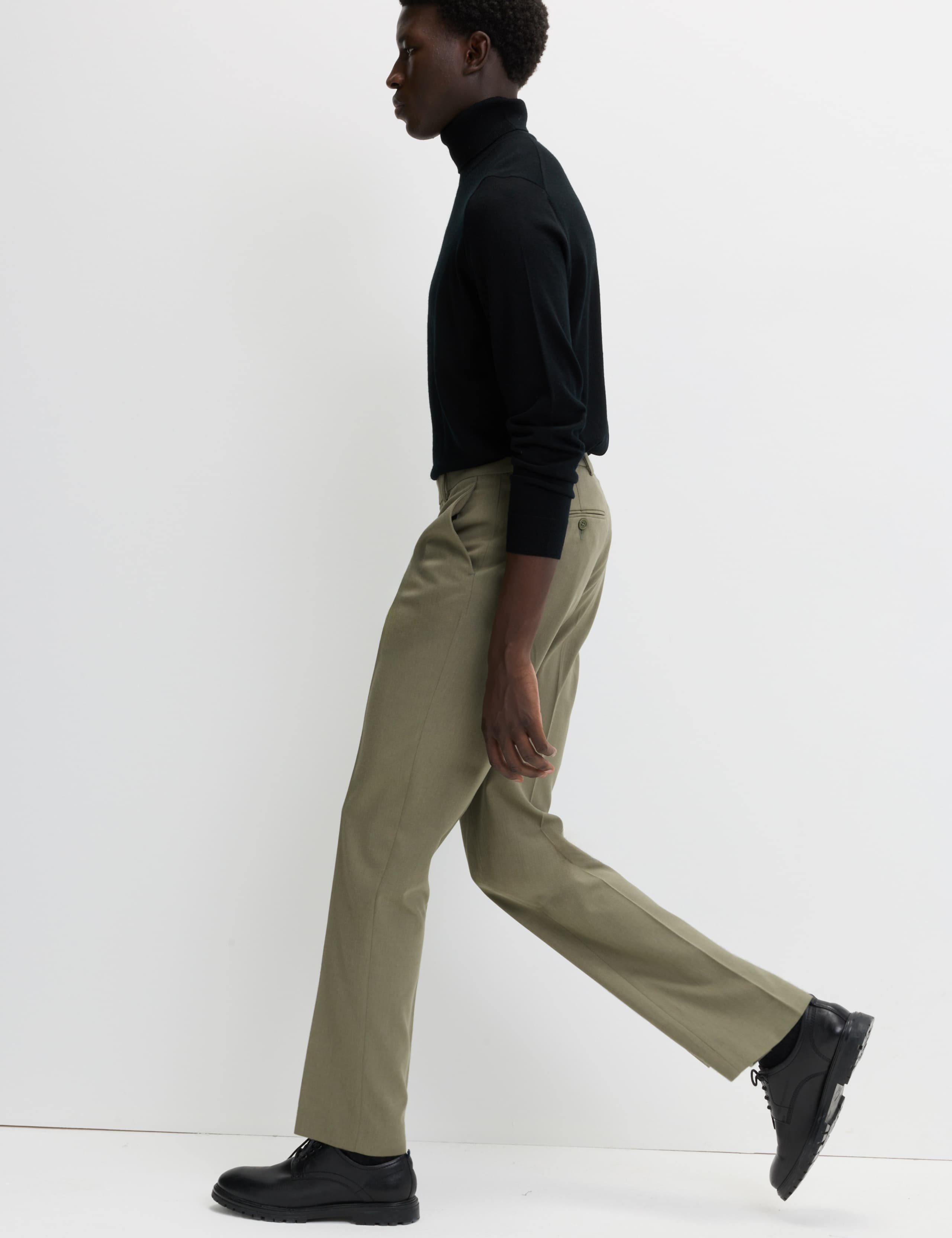 Regular Fit Smart Stretch Trousers 4 of 5