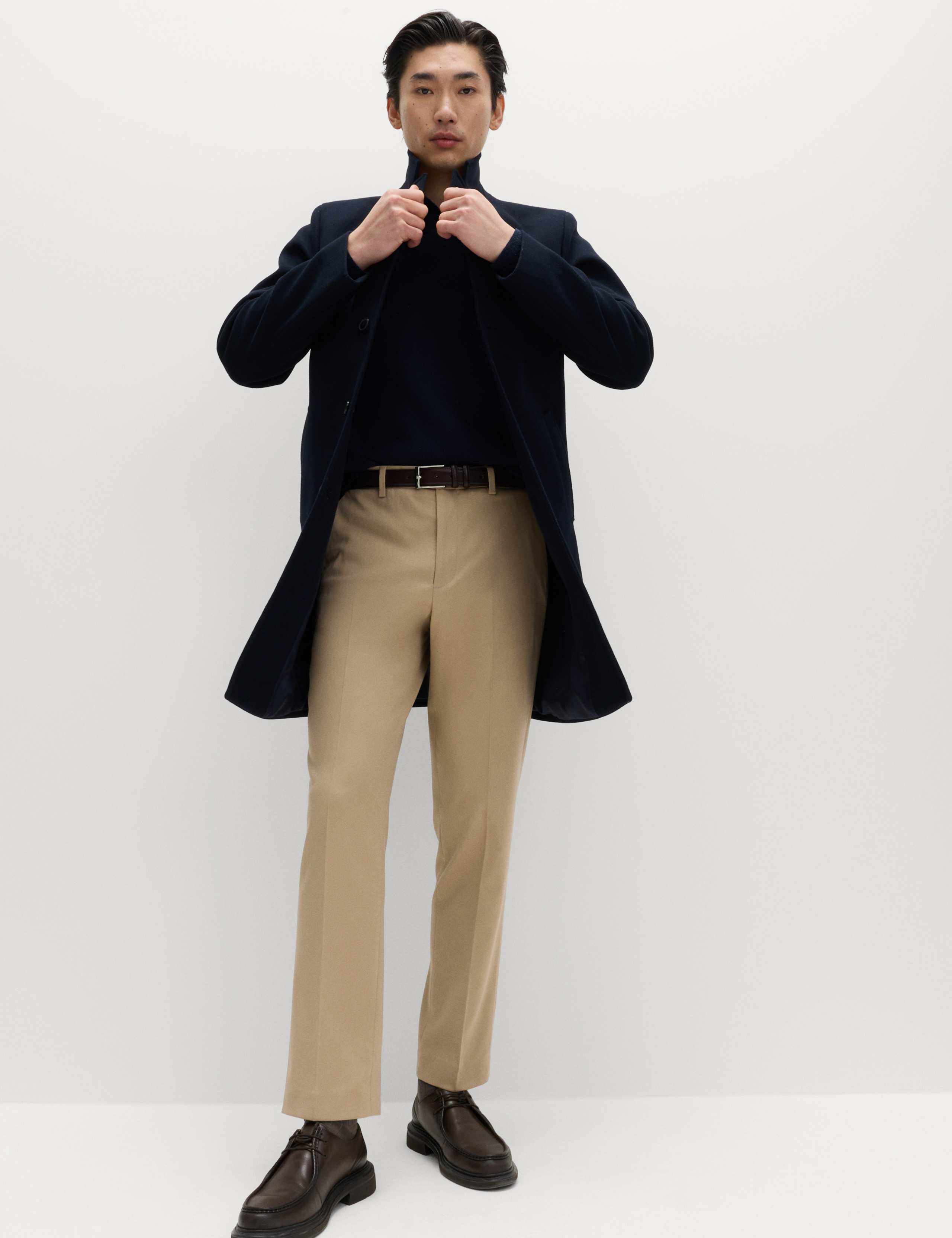 Regular Fit Smart Stretch Trousers 3 of 6