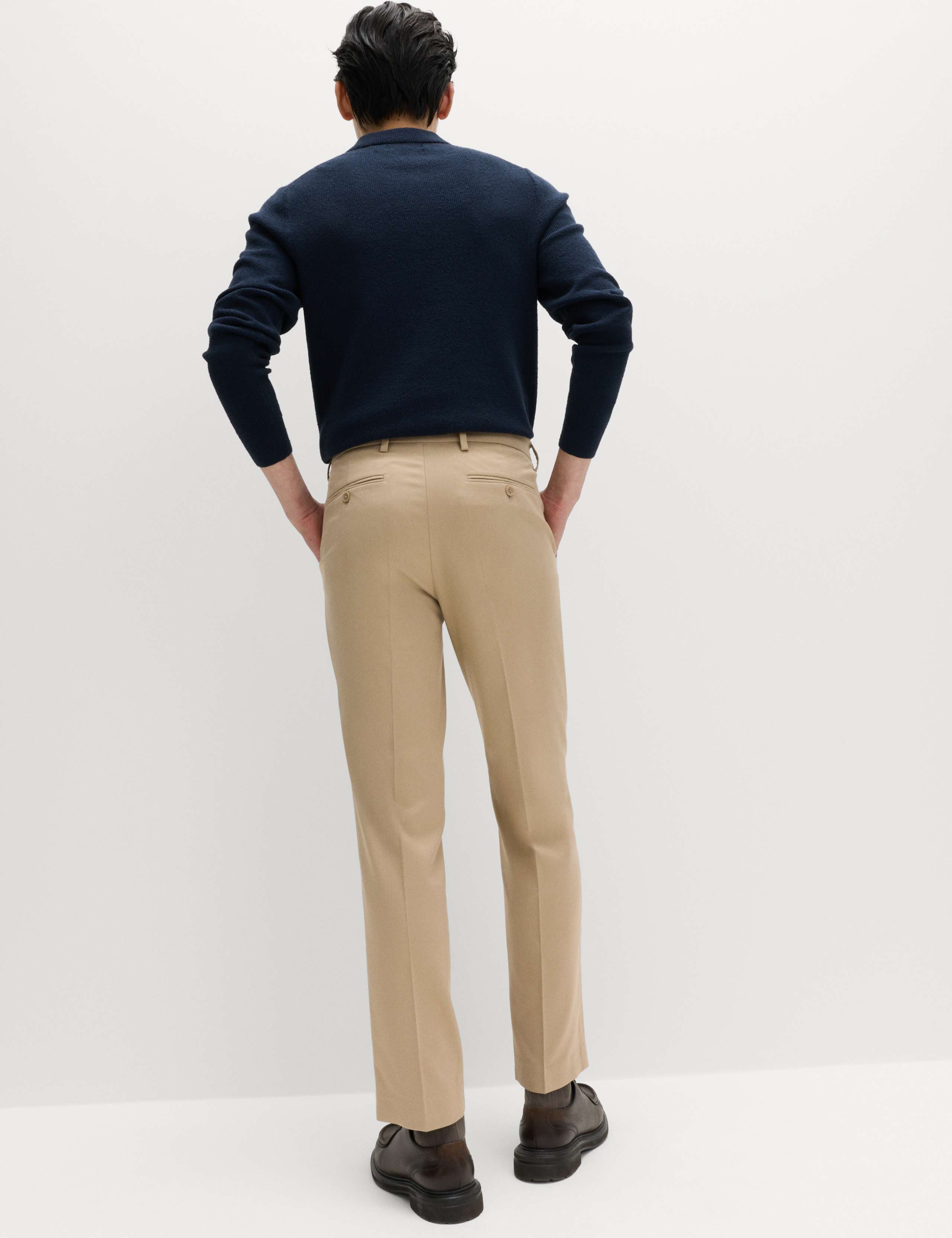 Regular Fit Smart Stretch Trousers 6 of 6