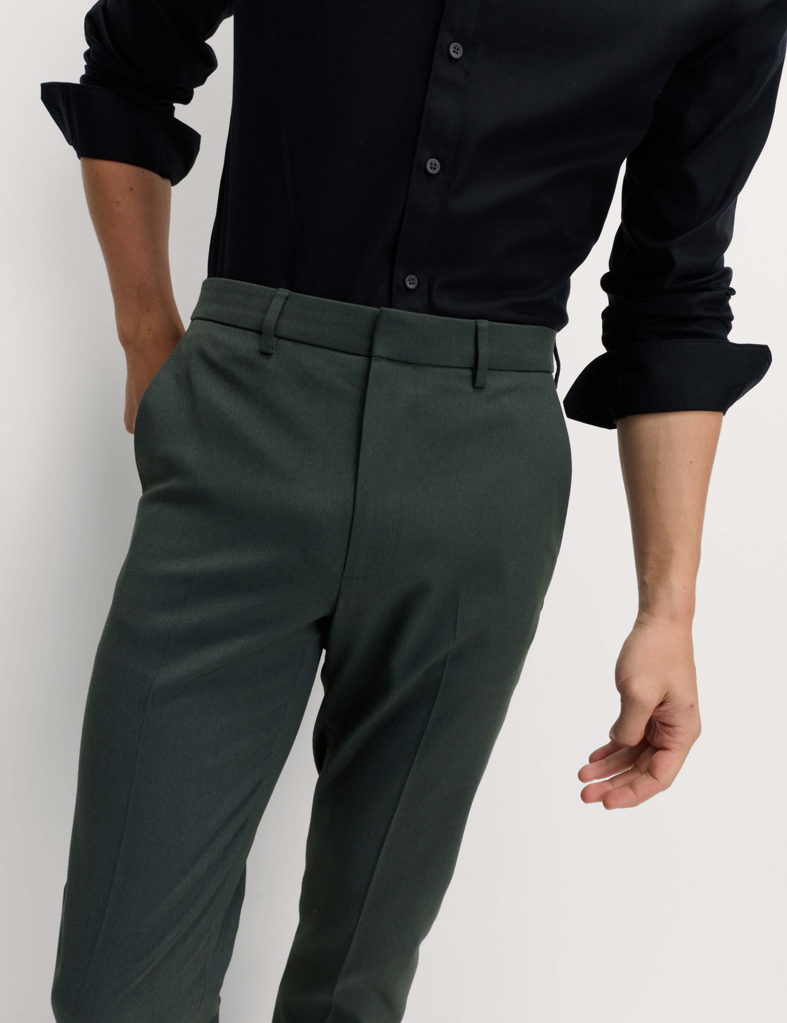 Regular Fit Smart Stretch Trousers 4 of 5
