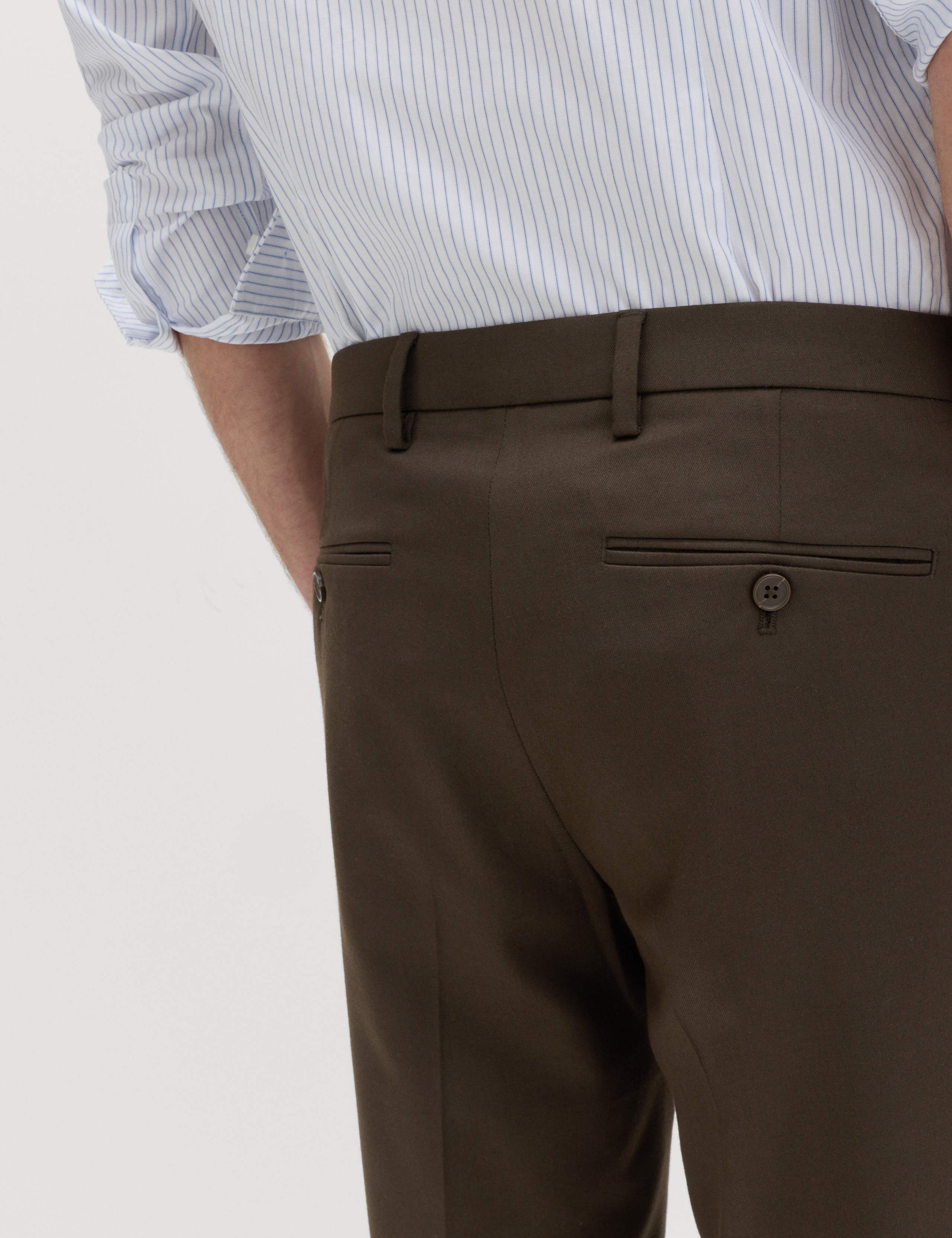 Regular Fit Smart Stretch Trousers 4 of 6