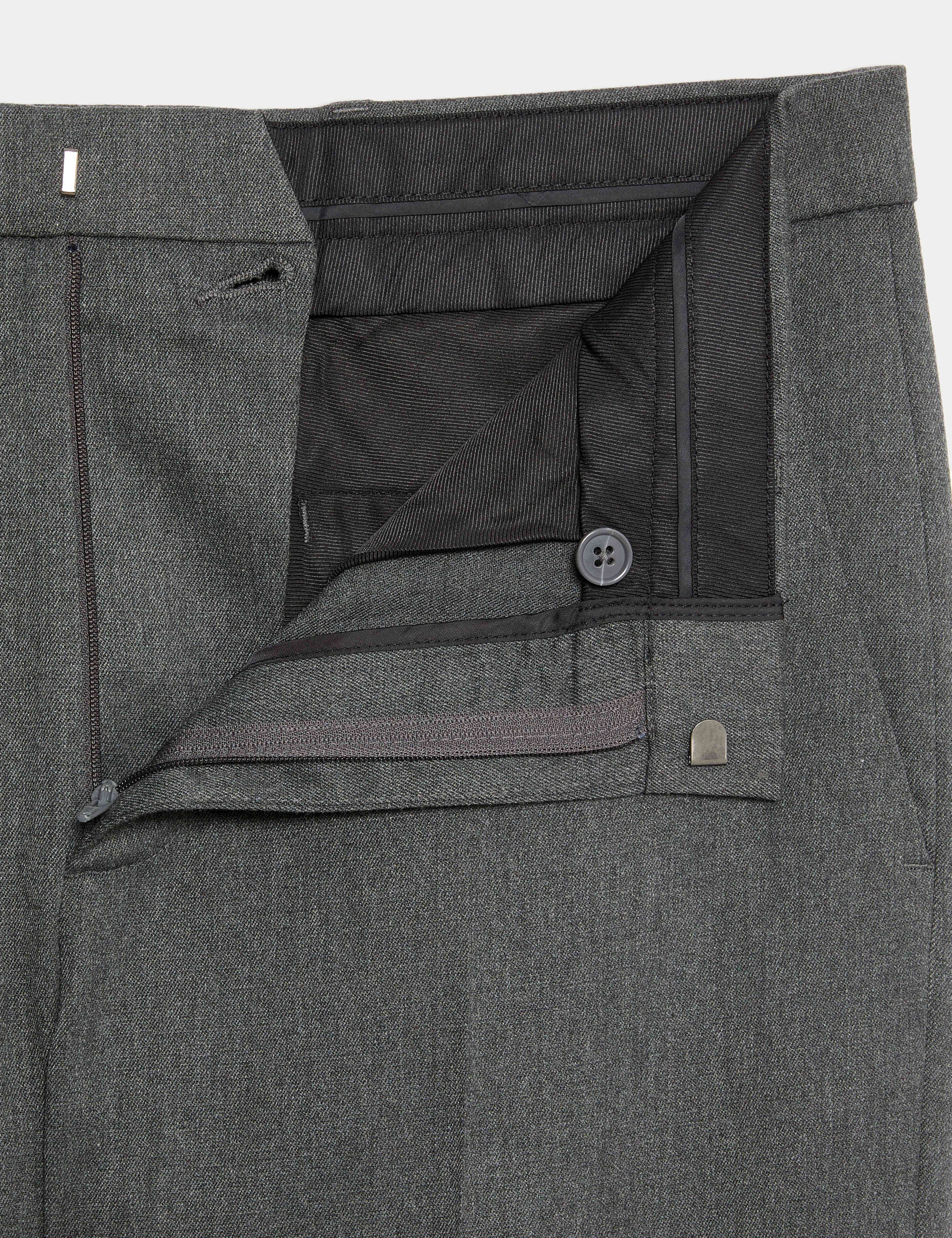 Regular Fit Smart Stretch Trousers 3 of 7