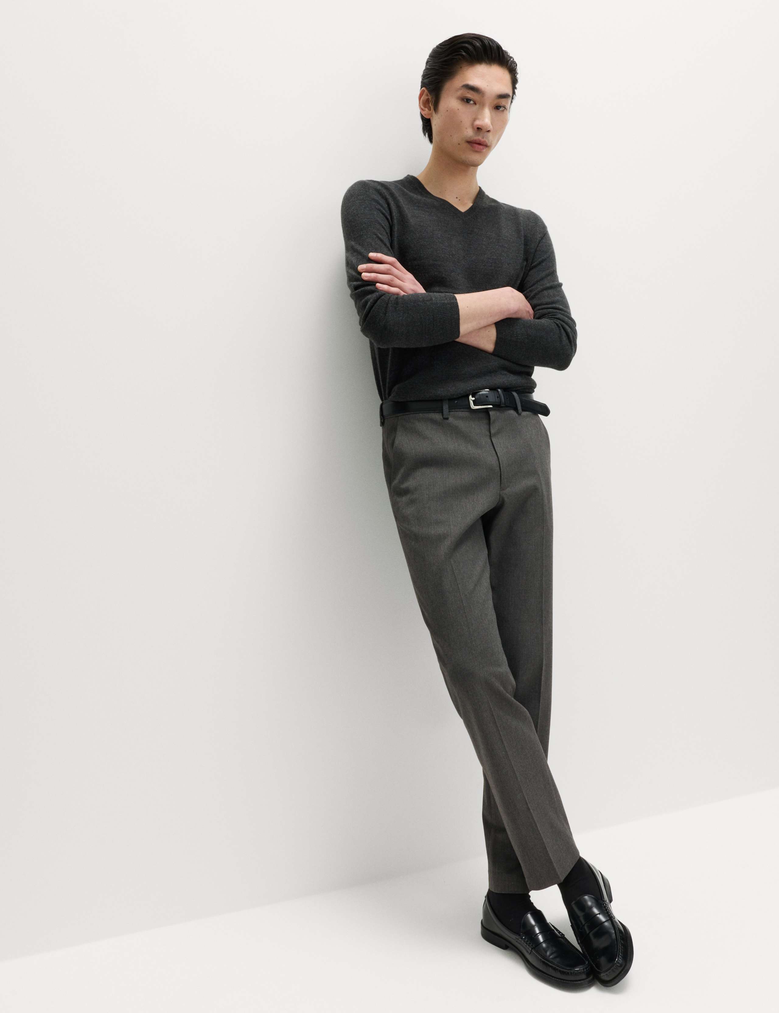 Regular Fit Smart Stretch Trousers 7 of 7