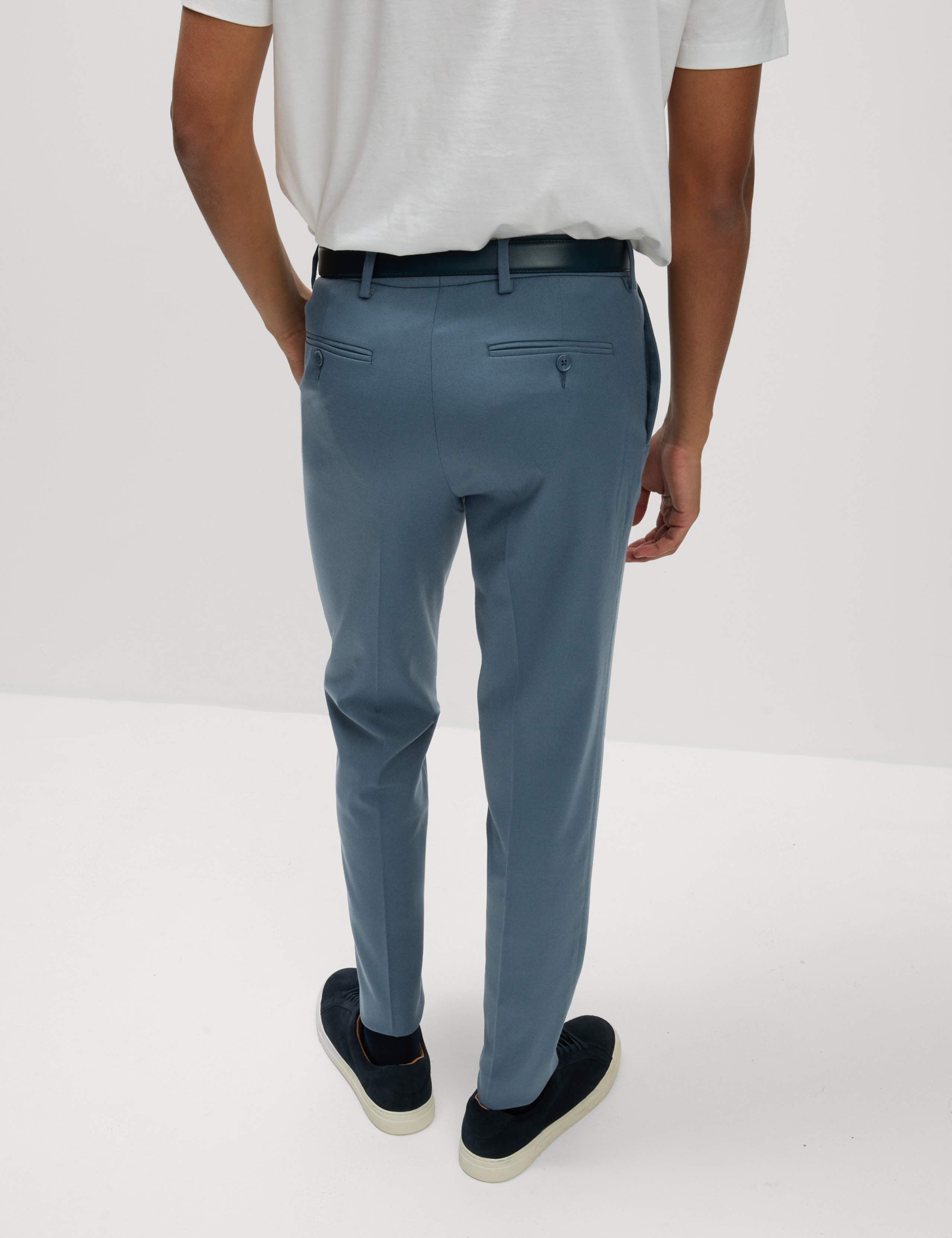 Slim Fit Stretch Smart Trousers 6 of 6