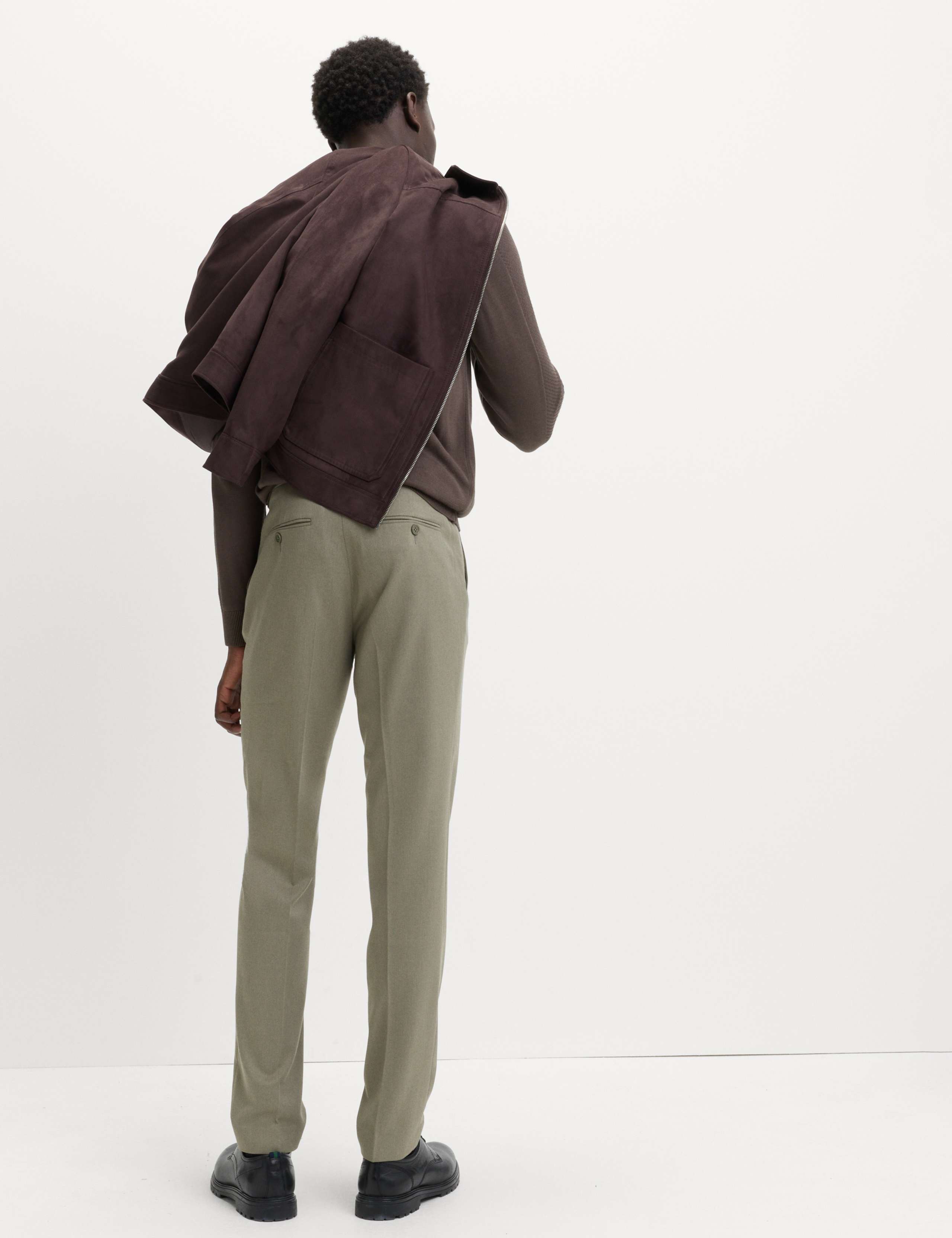 Slim Fit Smart Stretch Trousers 4 of 6