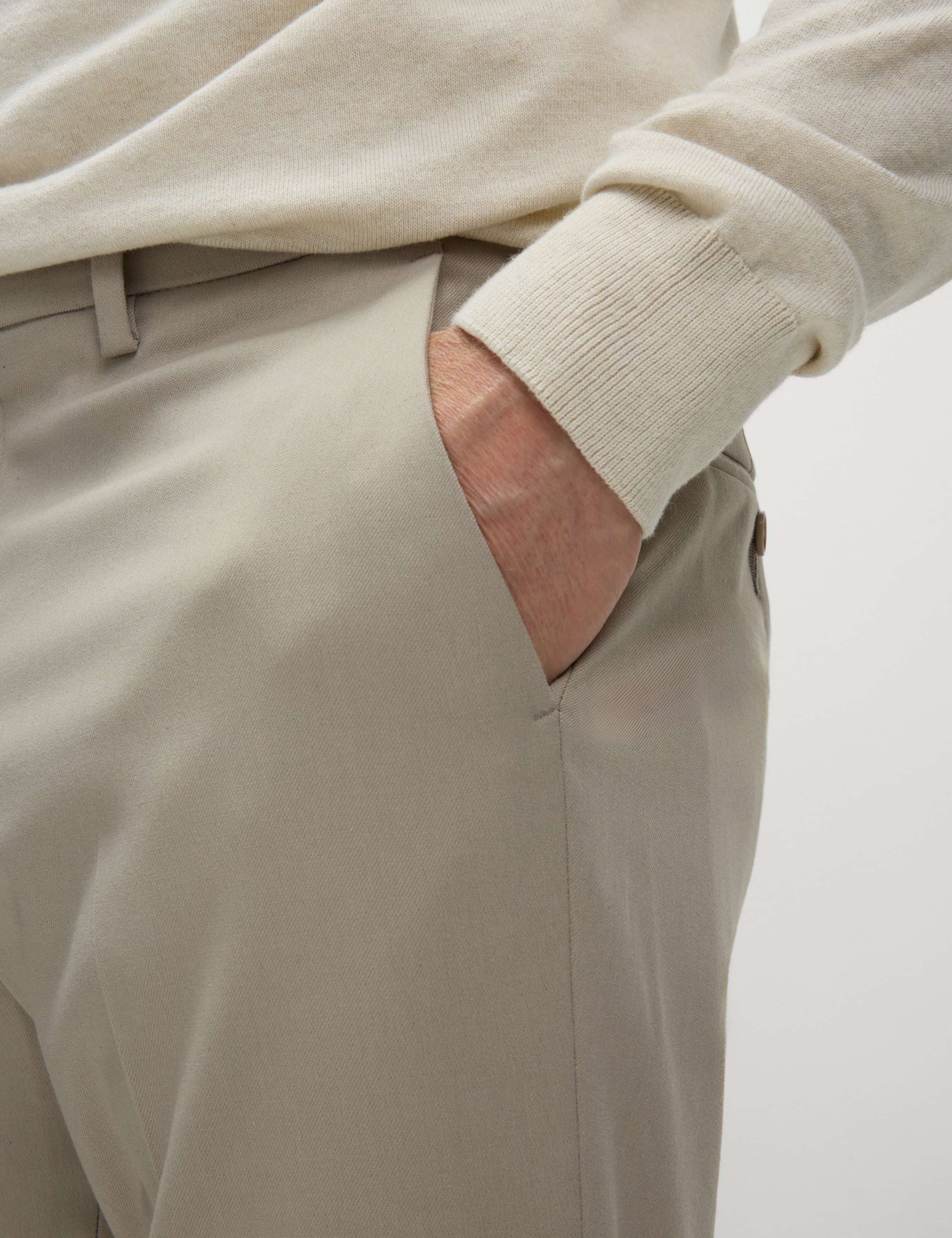 Slim Fit Stretch Smart Trousers 3 of 5