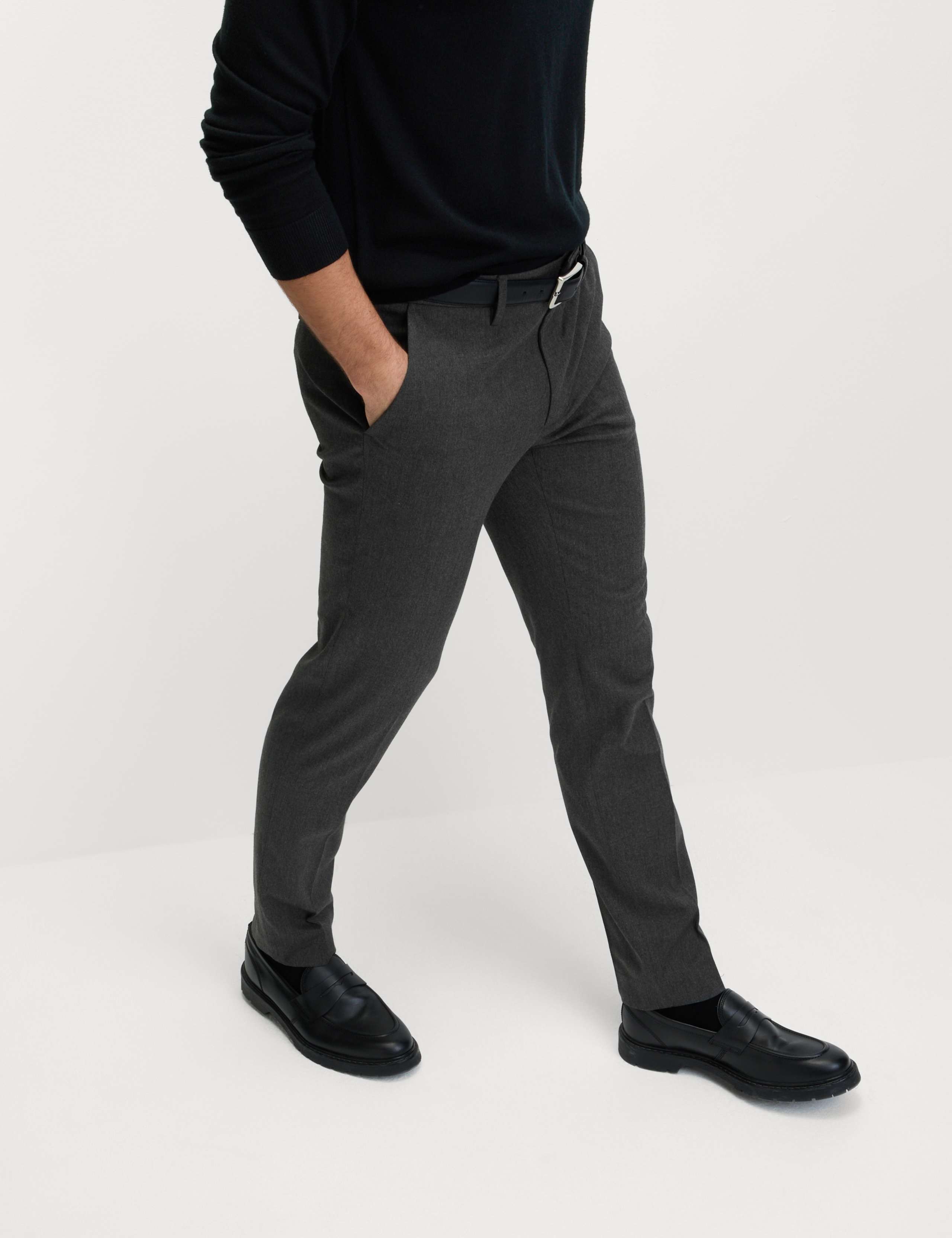 Slim Fit Smart Stretch Trousers 4 of 7