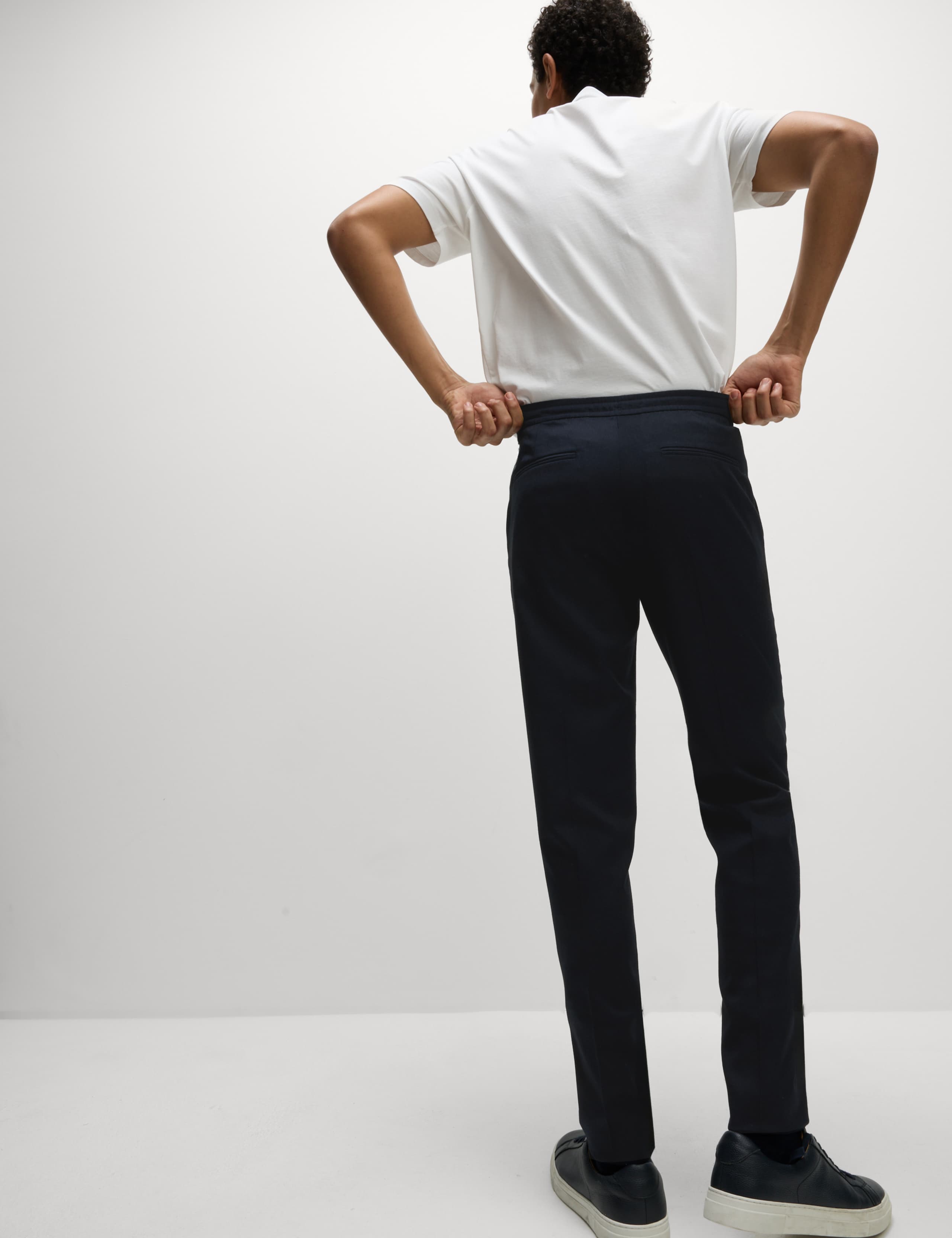 Tapered Fit Elasticated Trousers 5 of 5