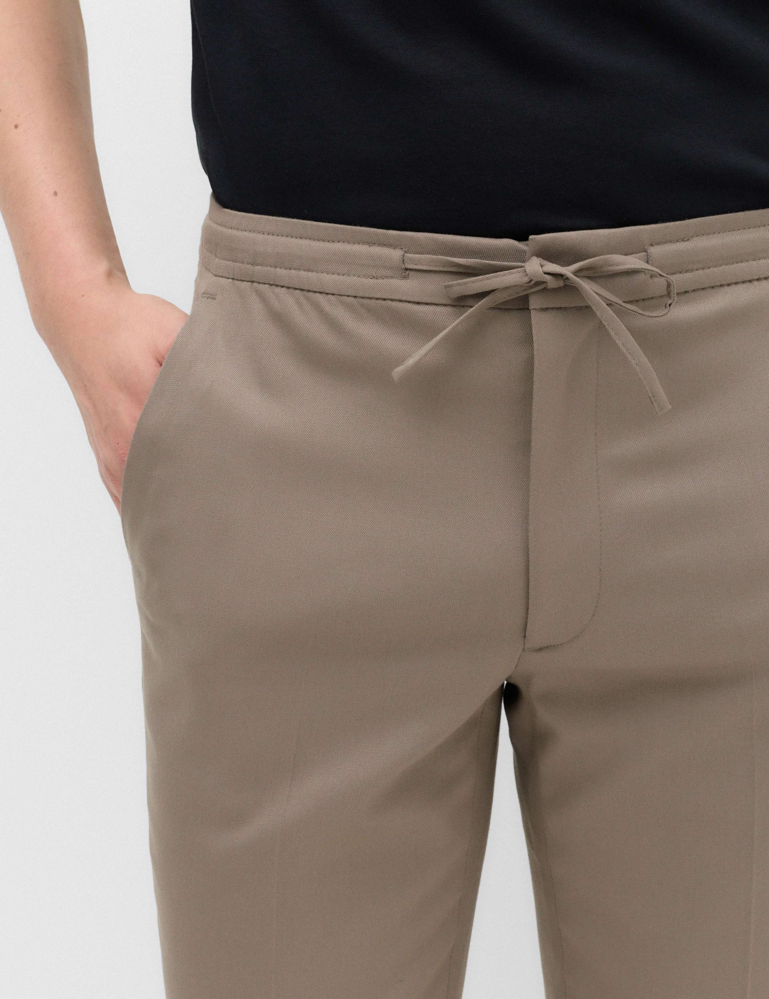 Tapered Fit Elasticated Trousers 3 of 7