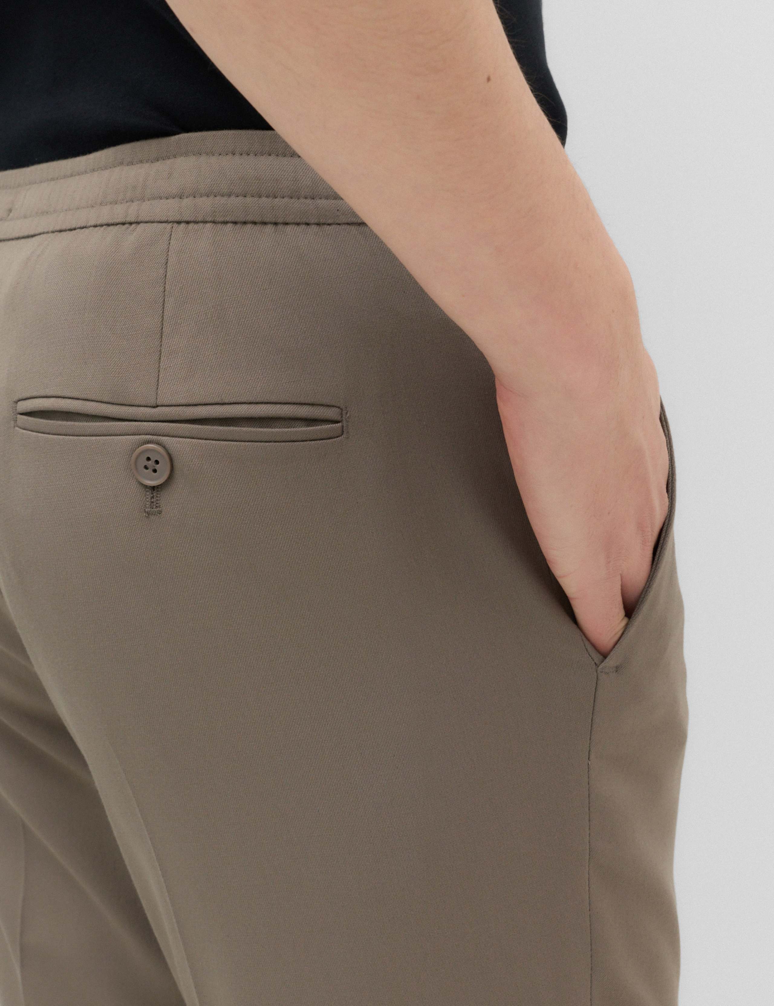 Tapered Fit Elasticated Trousers 4 of 7
