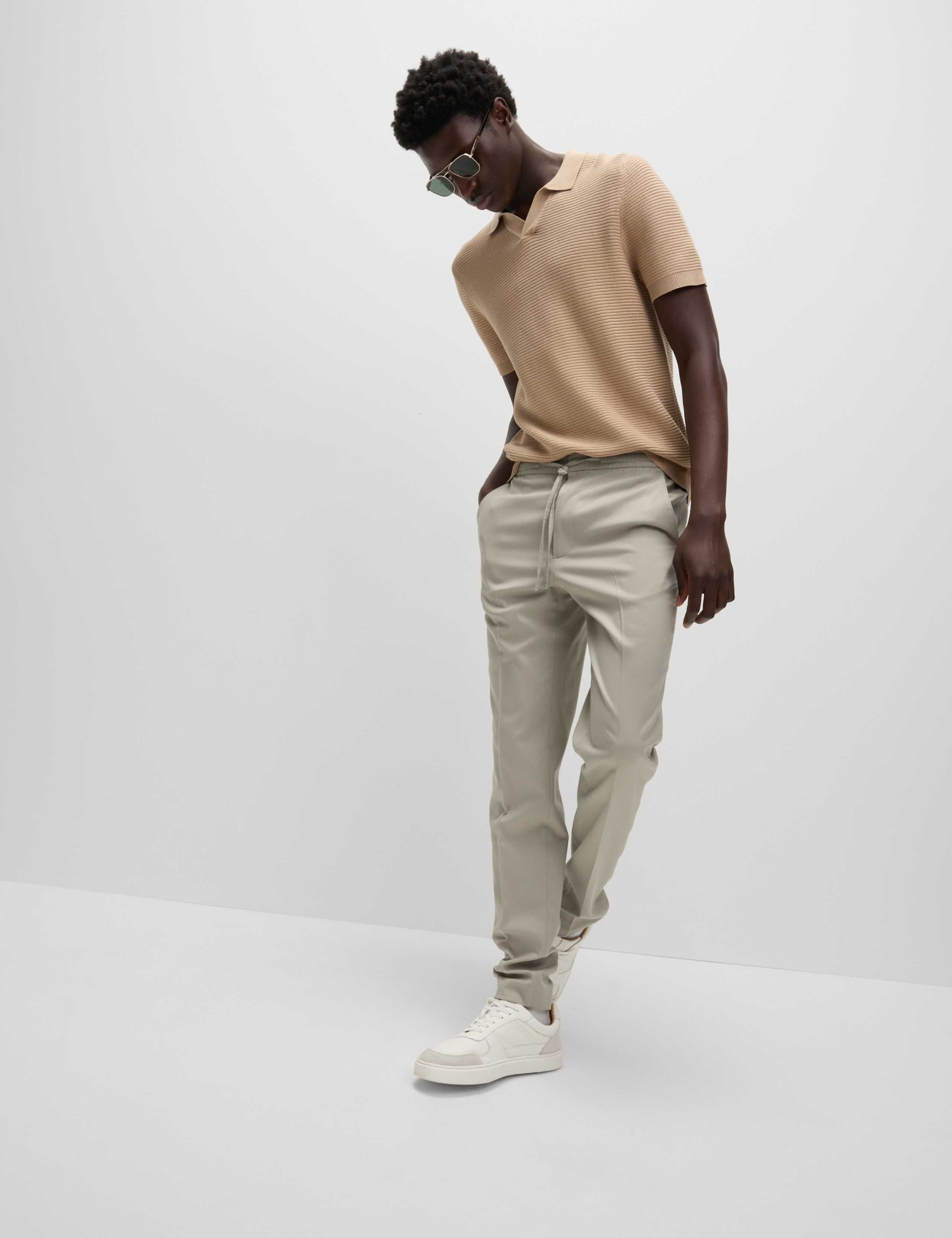 Tapered Fit Elasticated Trousers 4 of 6