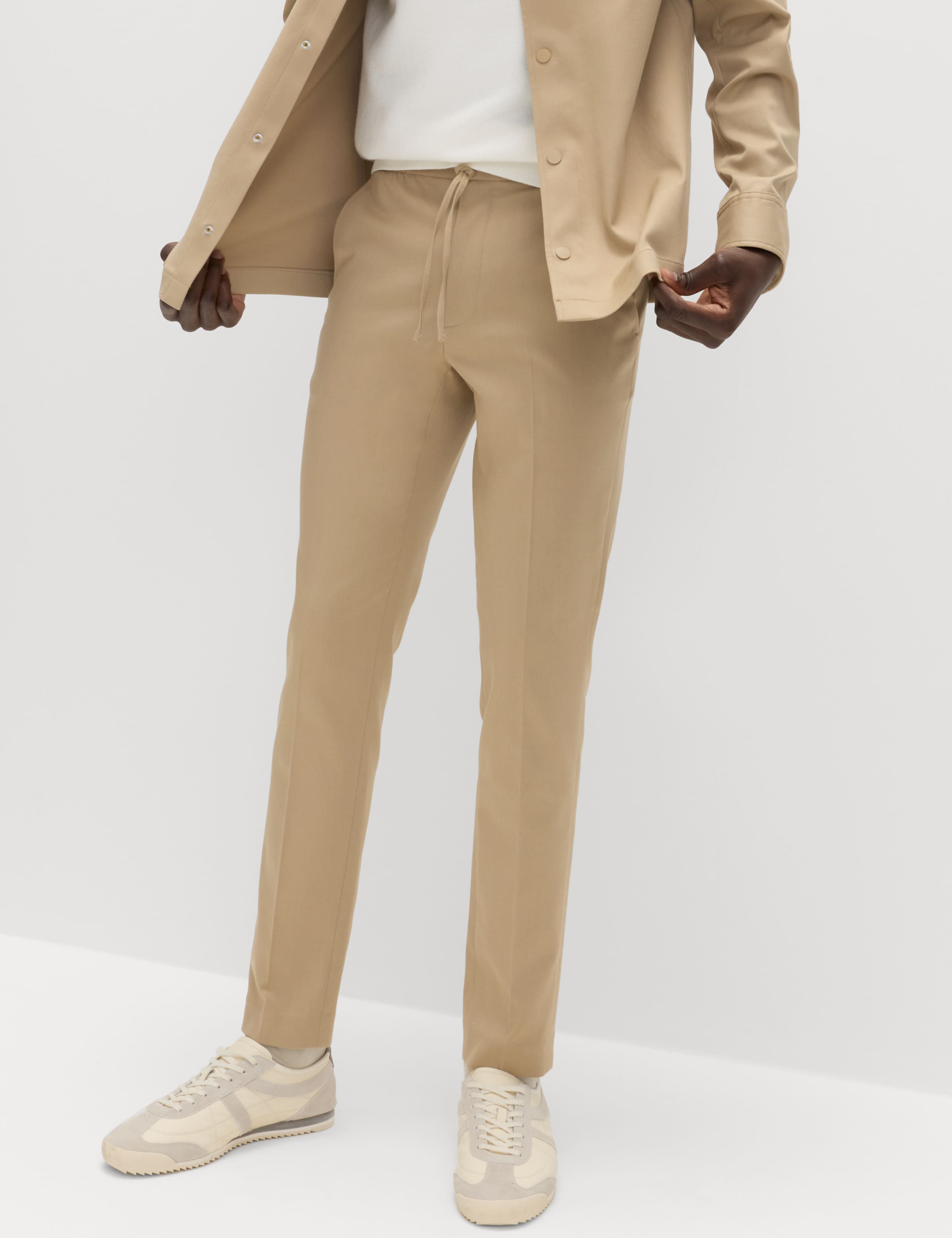 Tapered Fit Elasticated Trousers 3 of 6